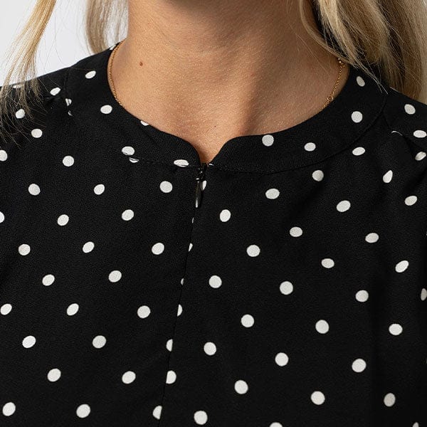 Zipped Neckline