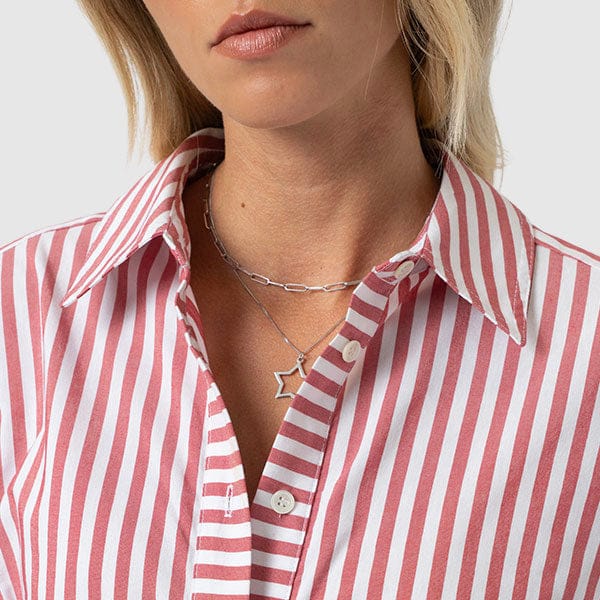 Collared Neckline