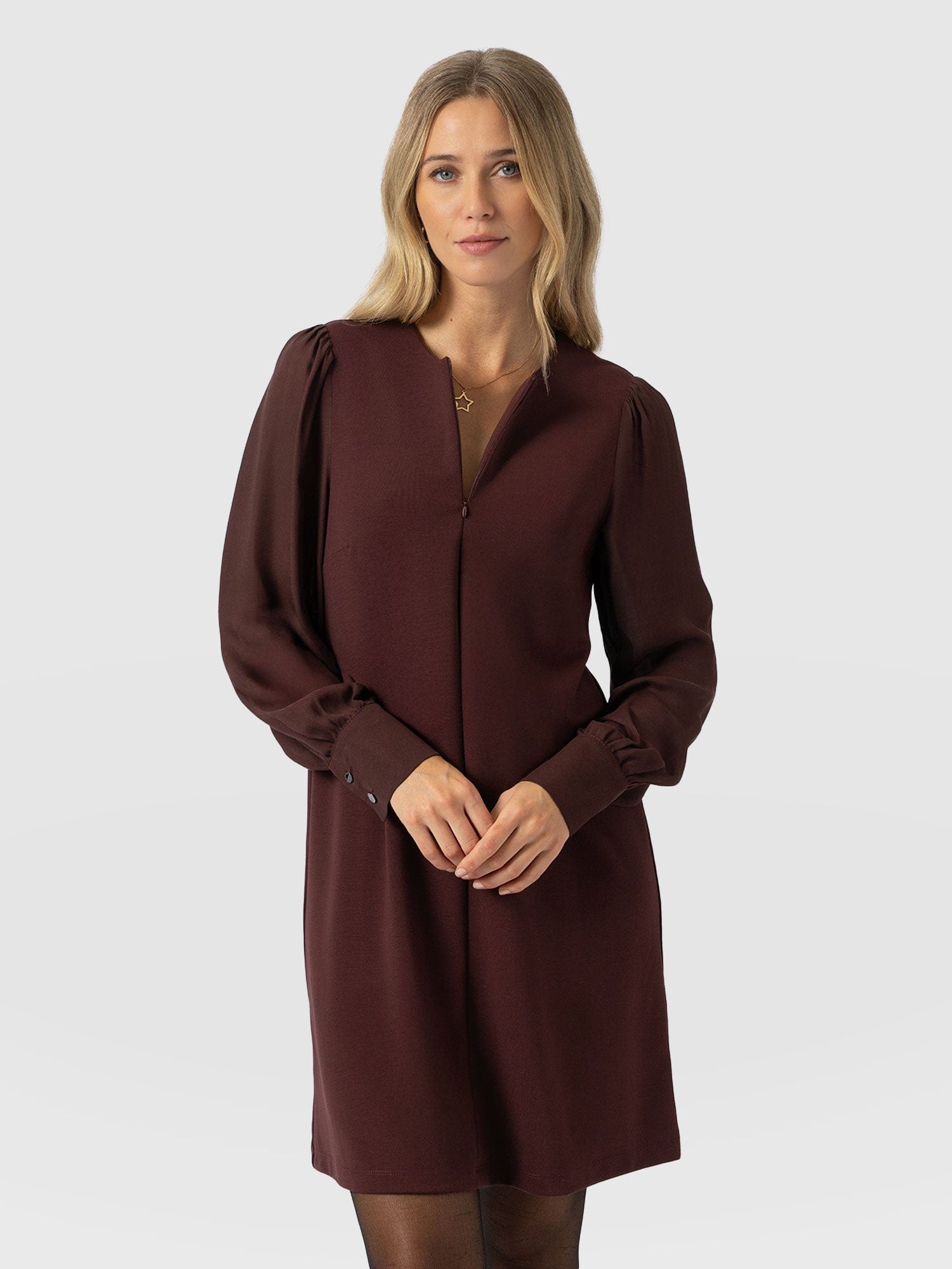 Alara Mini Dress Blue Flora - Women's Dresses | Saint + Sofia® EU