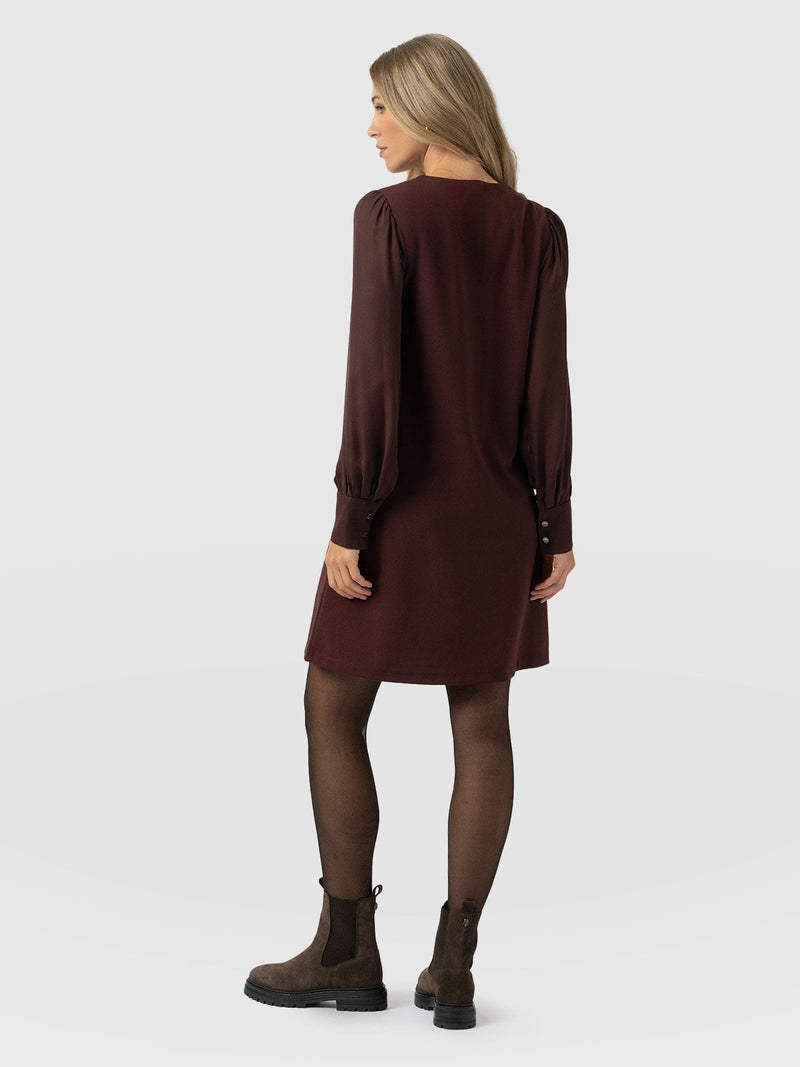 Alara Mini Dress Blue Flora - Women's Dresses | Saint + Sofia® EU
