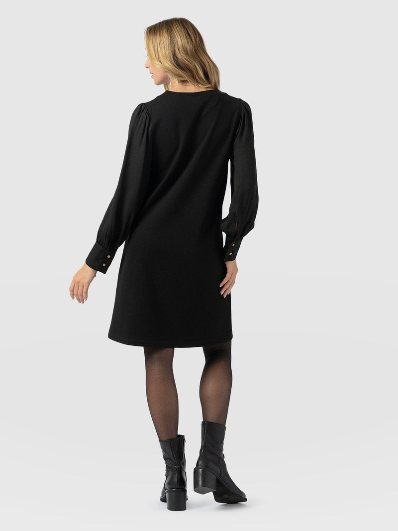 Alara Mini Dress Blue Flora - Women's Dresses | Saint + Sofia® EU