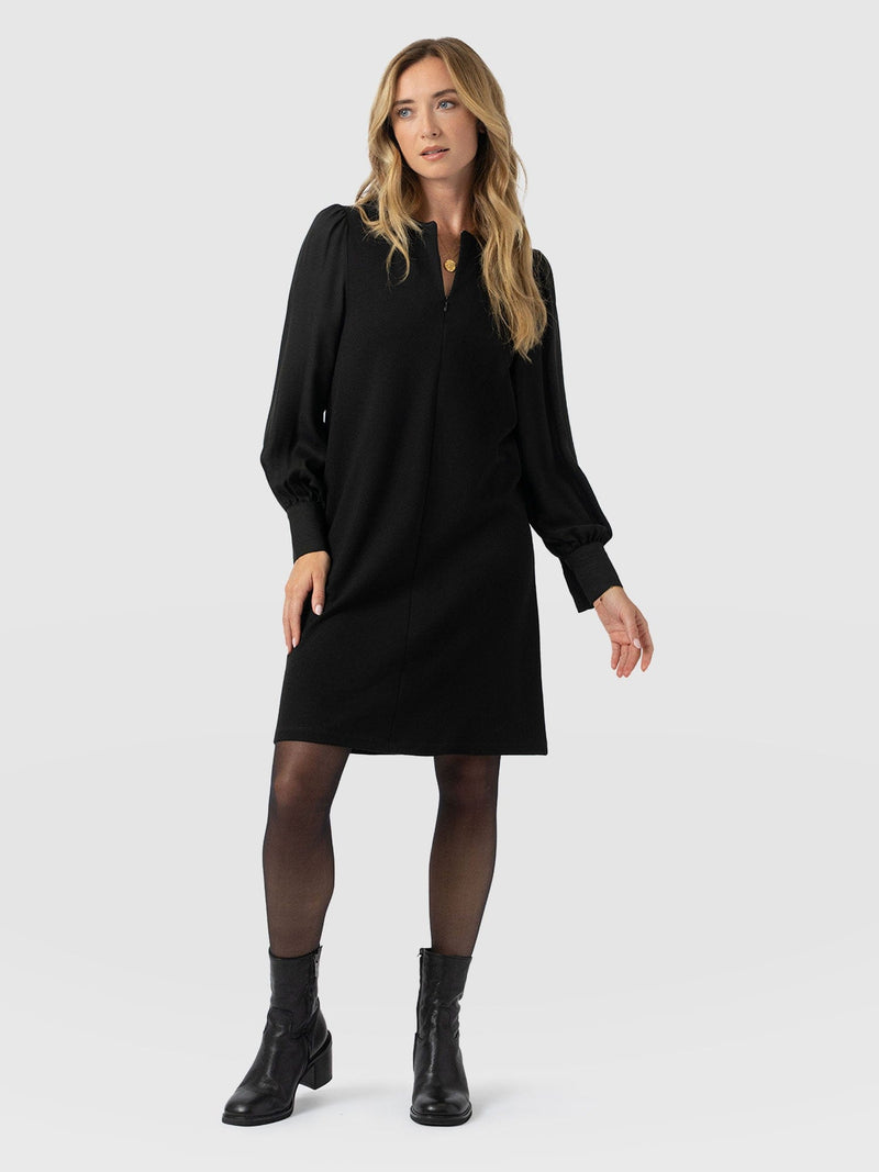Alara Mini Dress Blue Flora - Women's Dresses | Saint + Sofia® EU