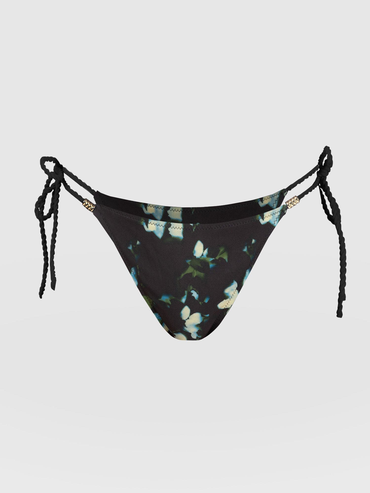 Alba Tie Side Bikini Bottom Blue Aurora - Women's Swimwear | Saint and Sofia® EU