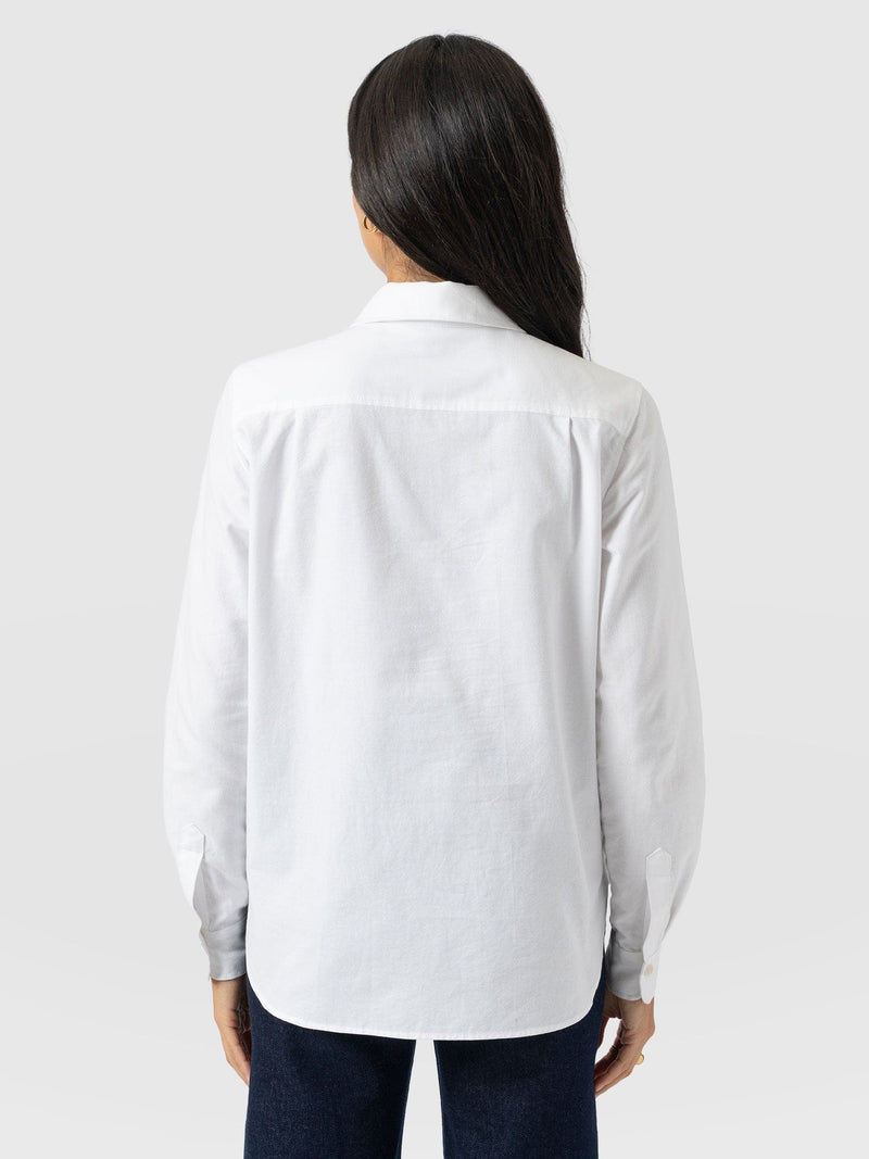 Anneliese Shirt - White - Women's Blouses | Saint + Sofia® EU