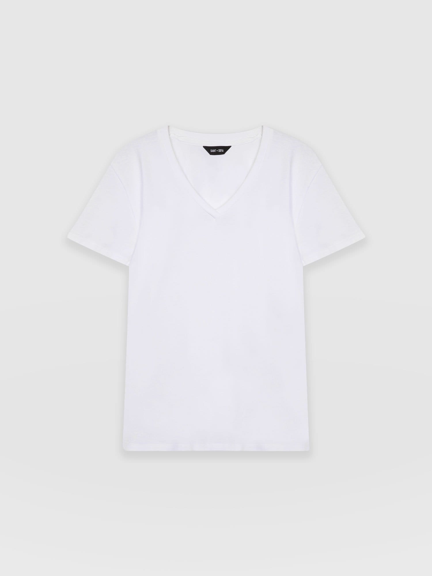 Apartment Tee White - Women's T-Shirts | Saint + Sofia® EU