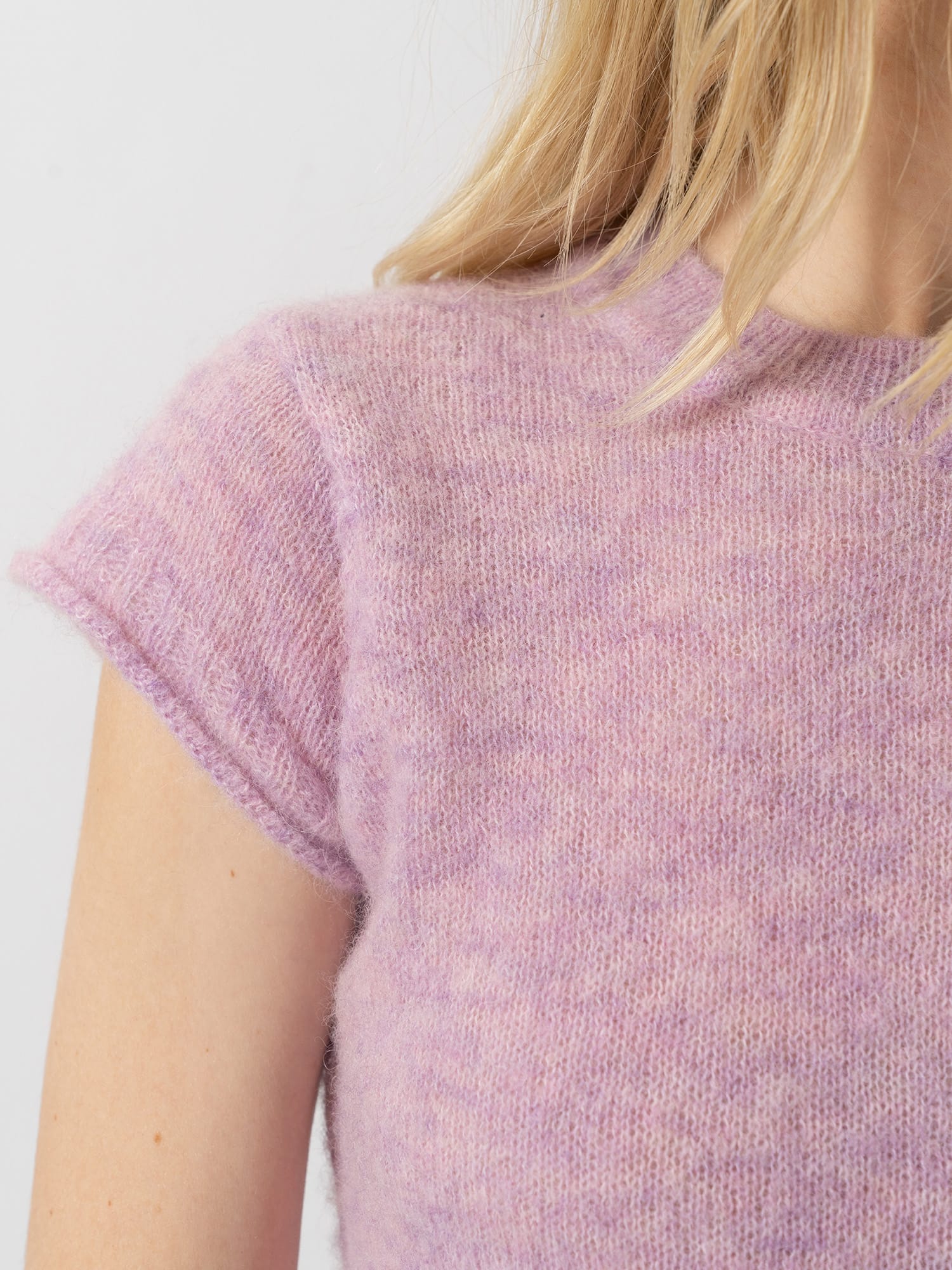 Ariella Baby Tee - Lilac Pink - Women's Jumpers | Saint and Sofia® EU
