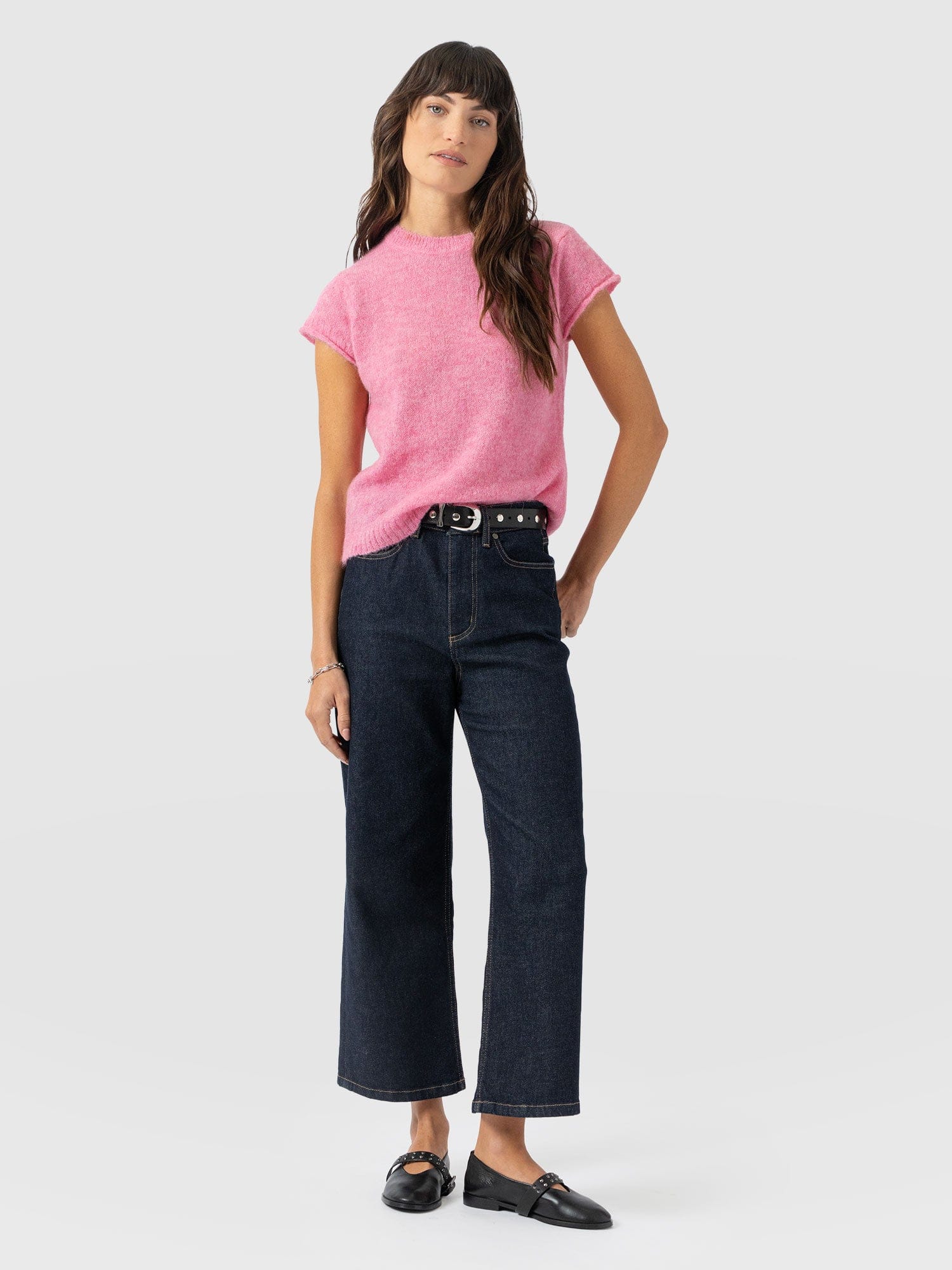 Ariella Baby Tee - Pink - Women's Jumpers | Saint + Sofia® EU