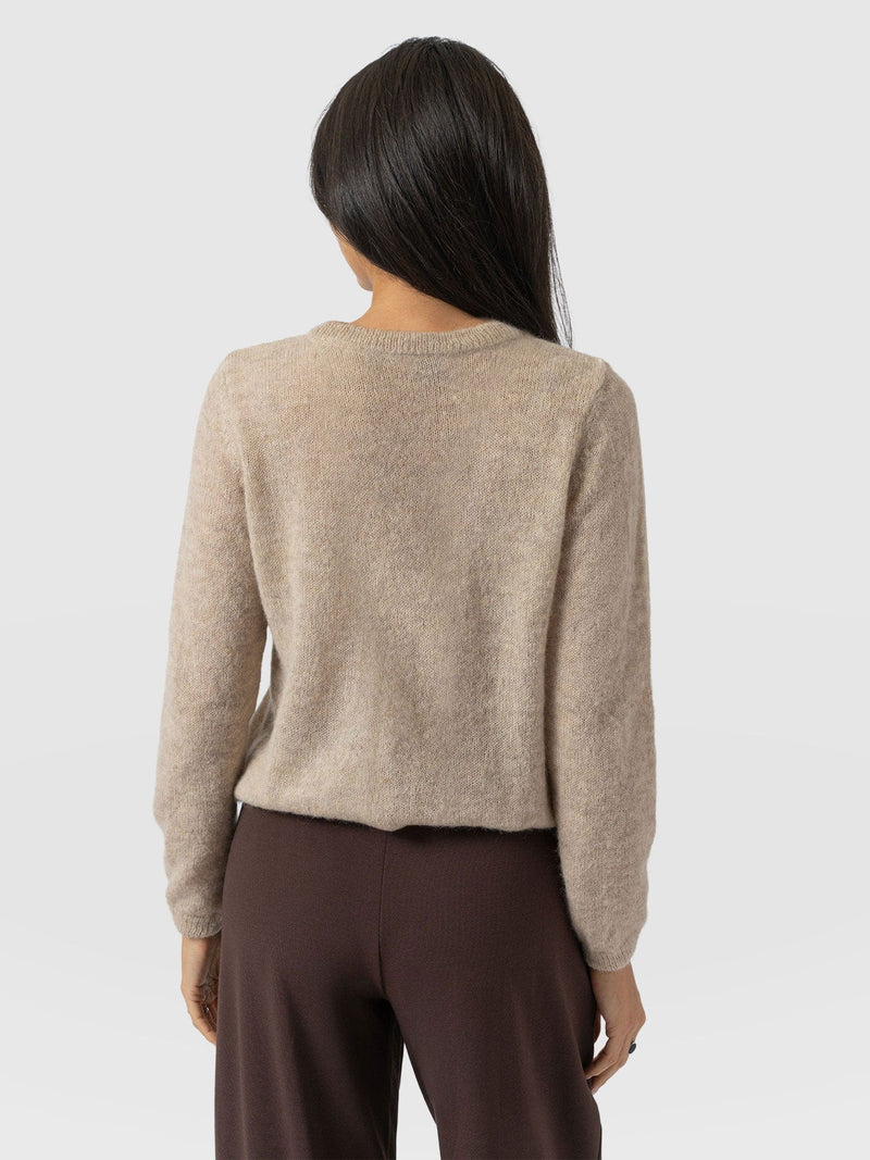 Ariella Cardigan Beige - Women's Cardigans | Saint + Sofia® EU