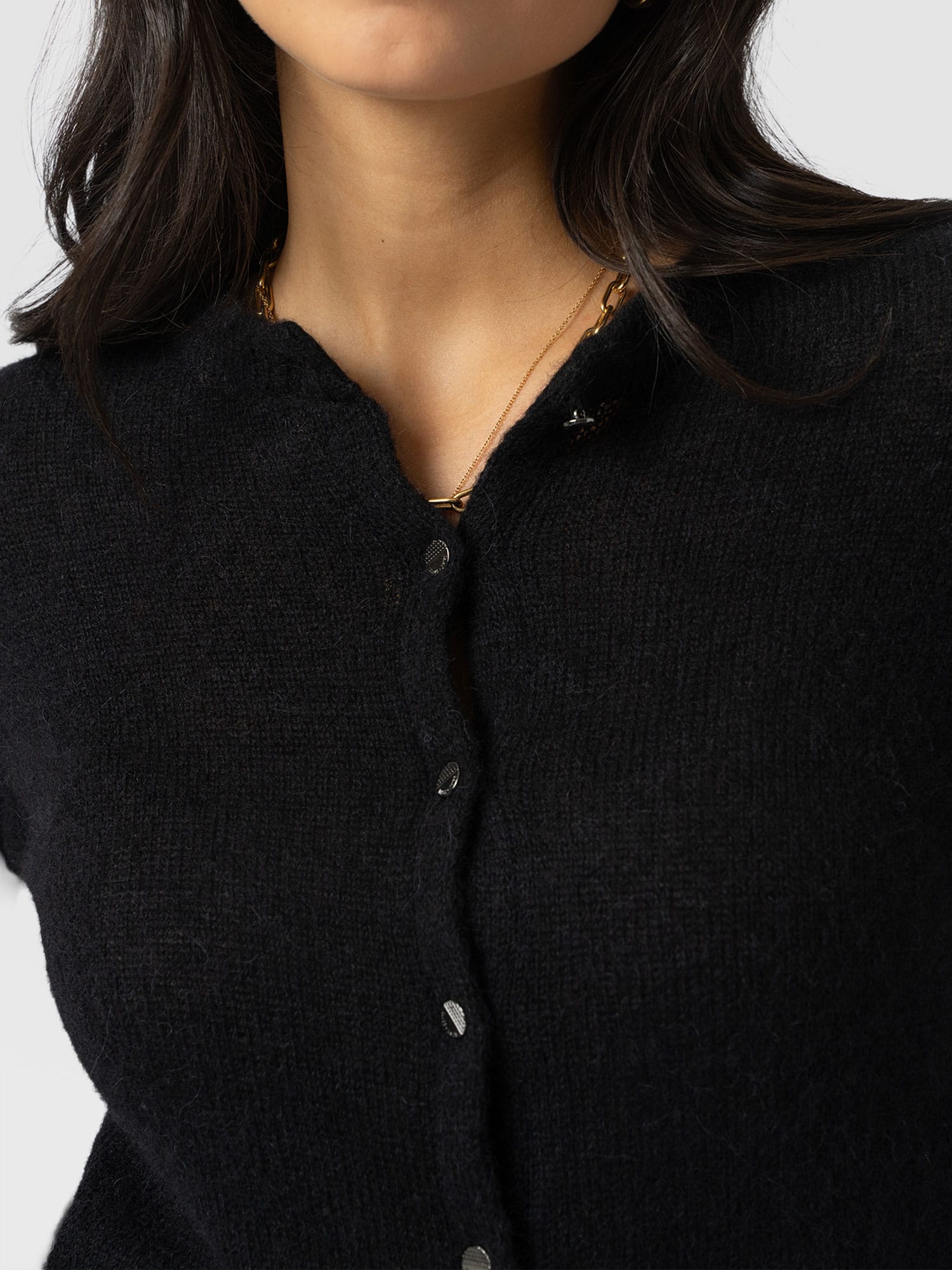 Ariella Cardigan - Black - Women's Jumpers | Saint and Sofia® EU