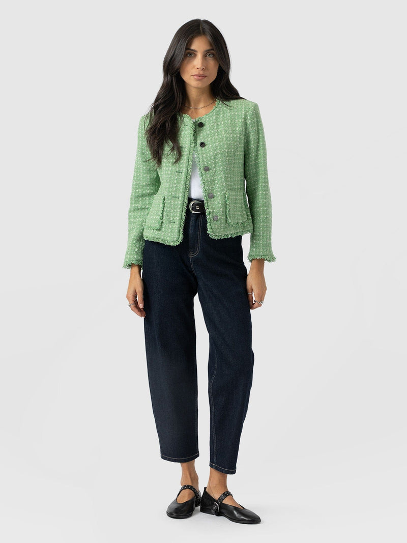 Ashby Jacket - Mint - Women's Jackets | Saint + Sofia® EU