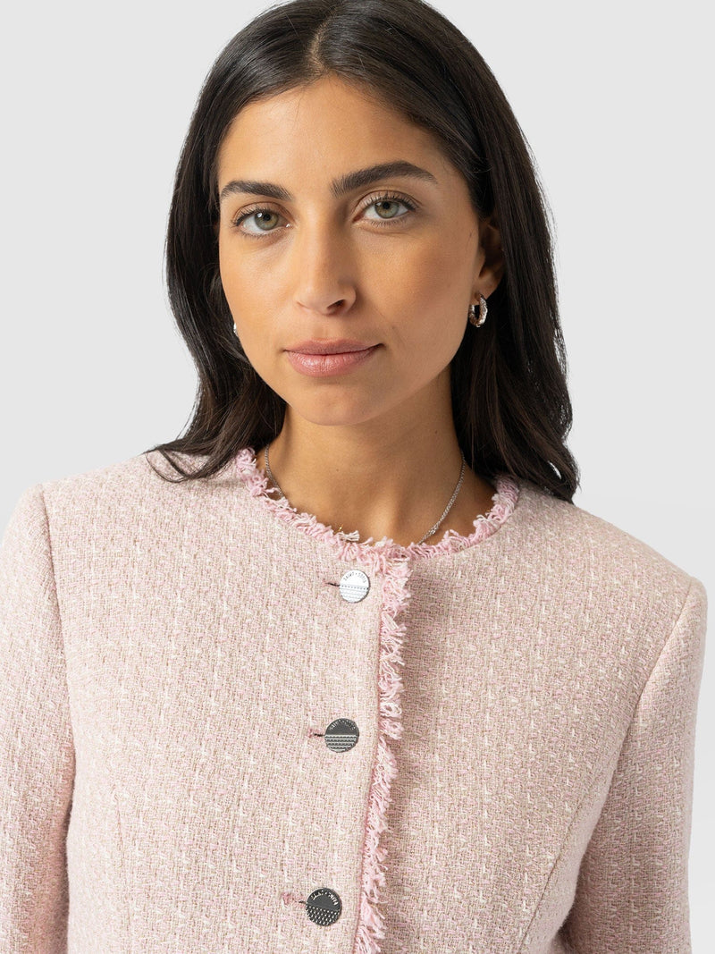Ashby Jacket - Pale Pink - Women's Jackets | Saint + Sofia® EU
