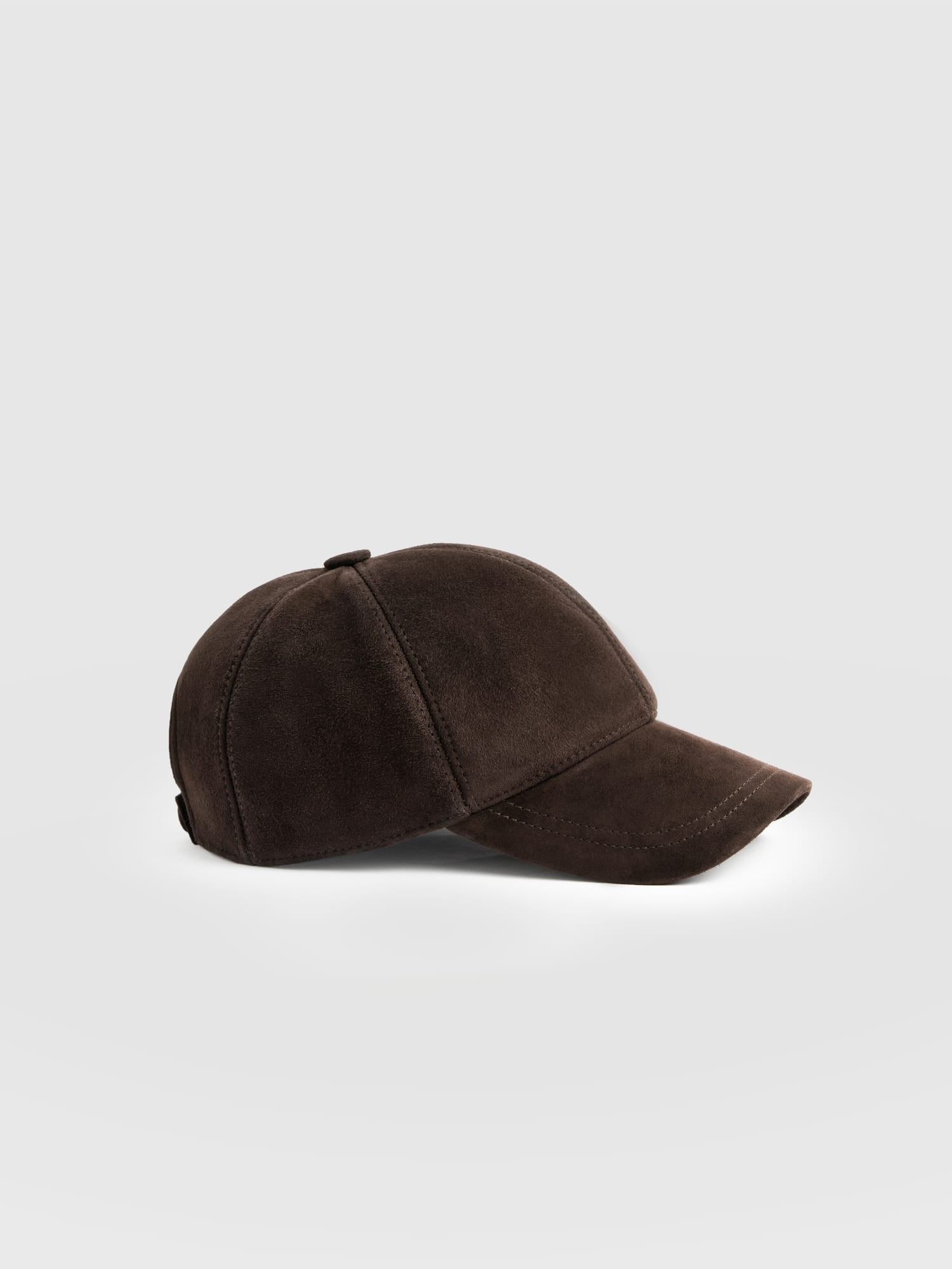 Avalon Baseball Cap - Chocolate Suede - Women's Scarves | Saint and Sofia® EU