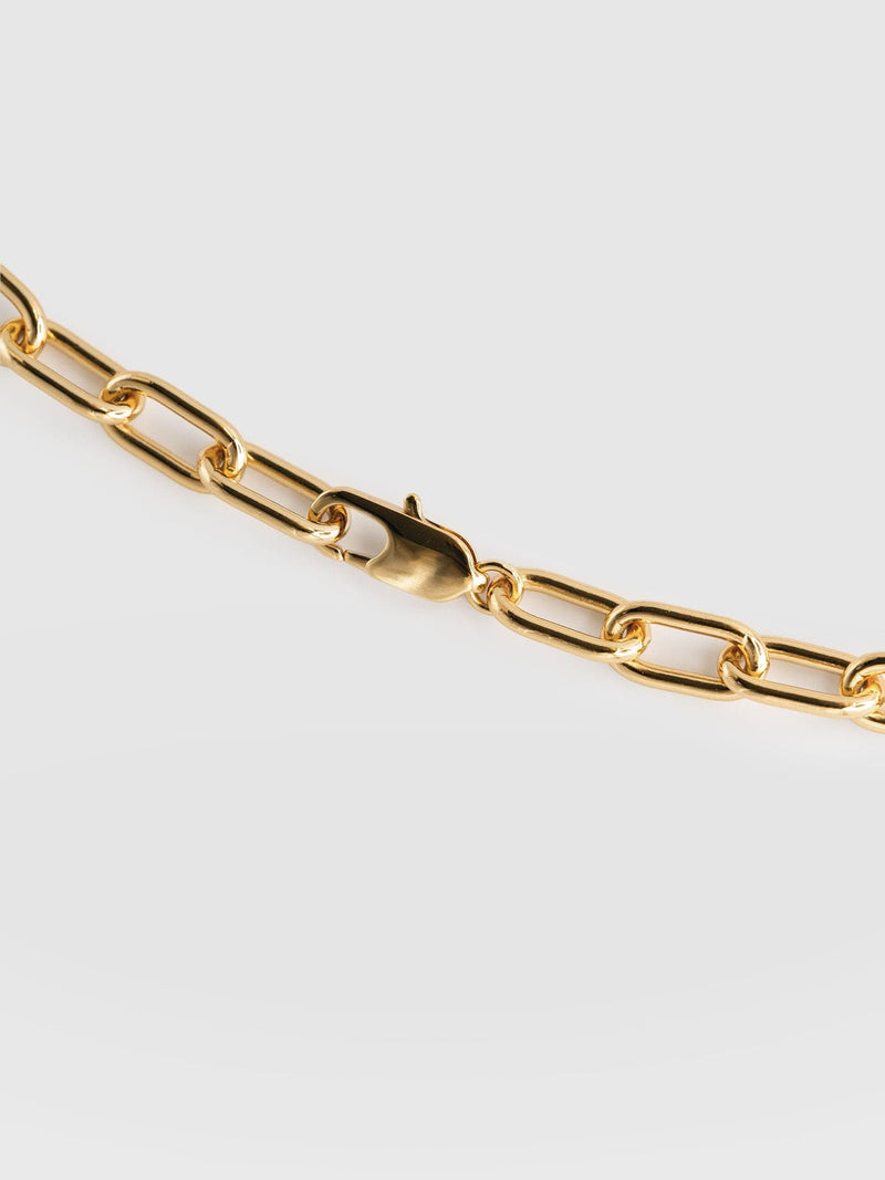 Cable Chain Bracelet Gold - Women's Jewellery | Saint + Sofia® EU
