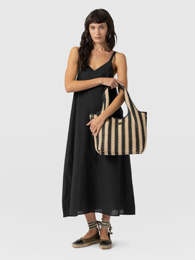 Candice A-Line Dress Black - Women's Dresses | Saint + Sofia® EU