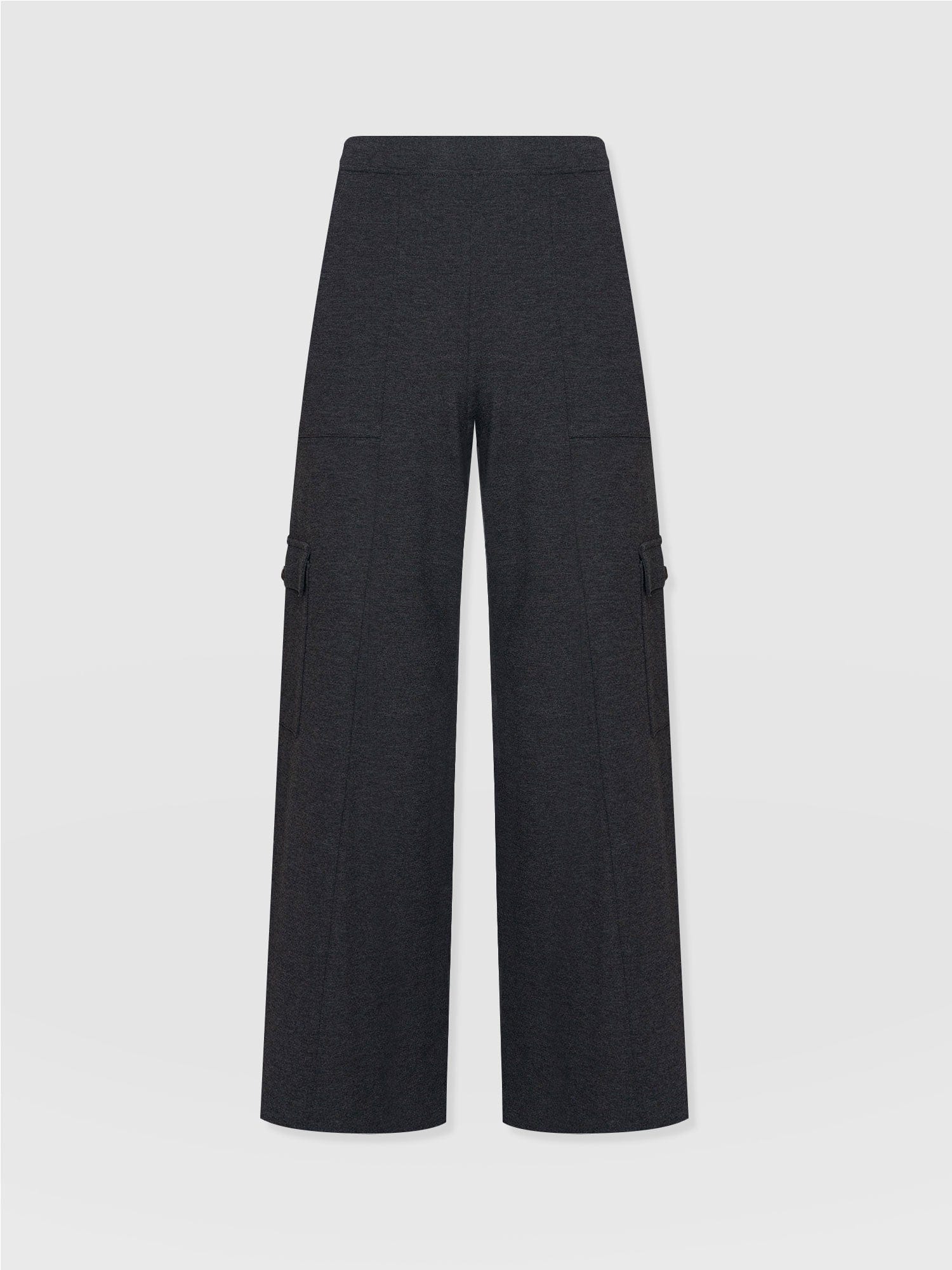 Cargo Chelsea Wide Leg Pant Charcoal - Women's Trousers | Saint + Sofia® EU