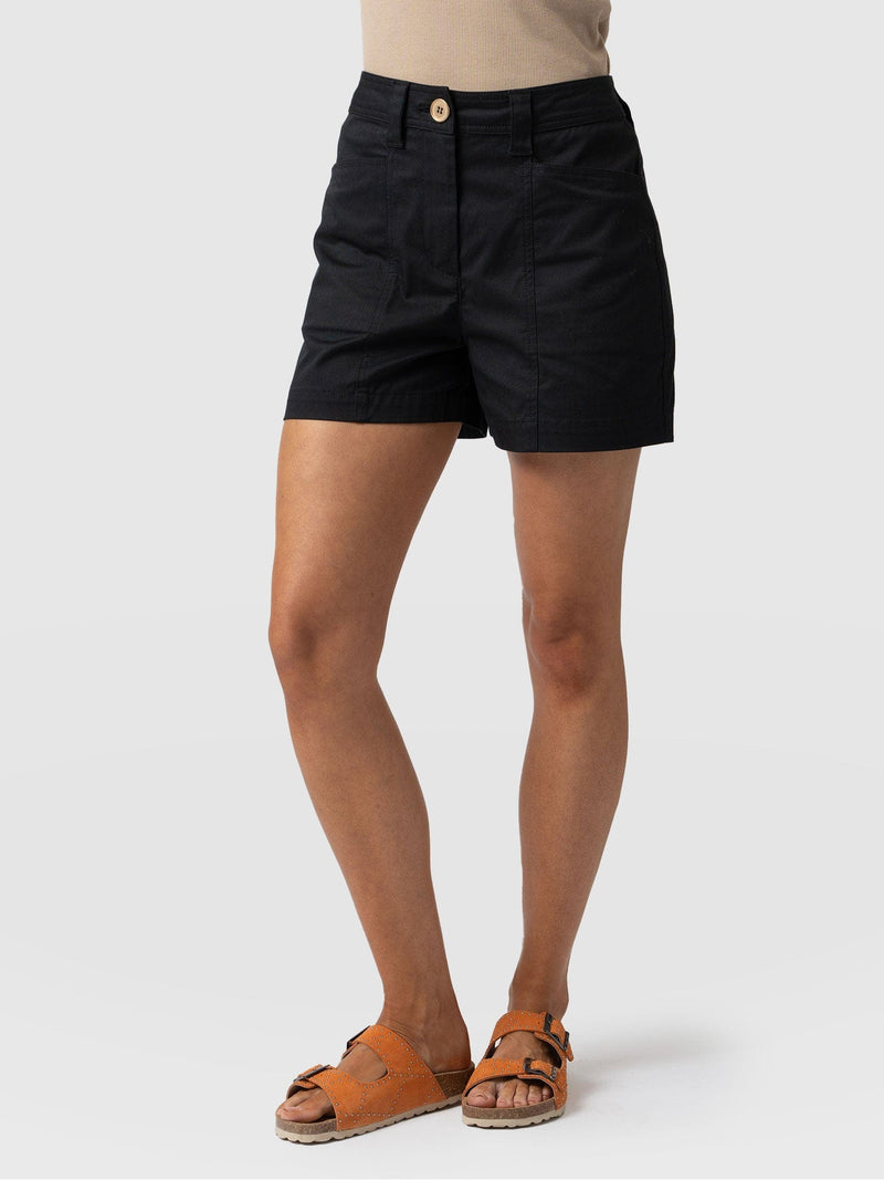 Cargo Short Black - Women's Shorts | Saint + Sofia® EU