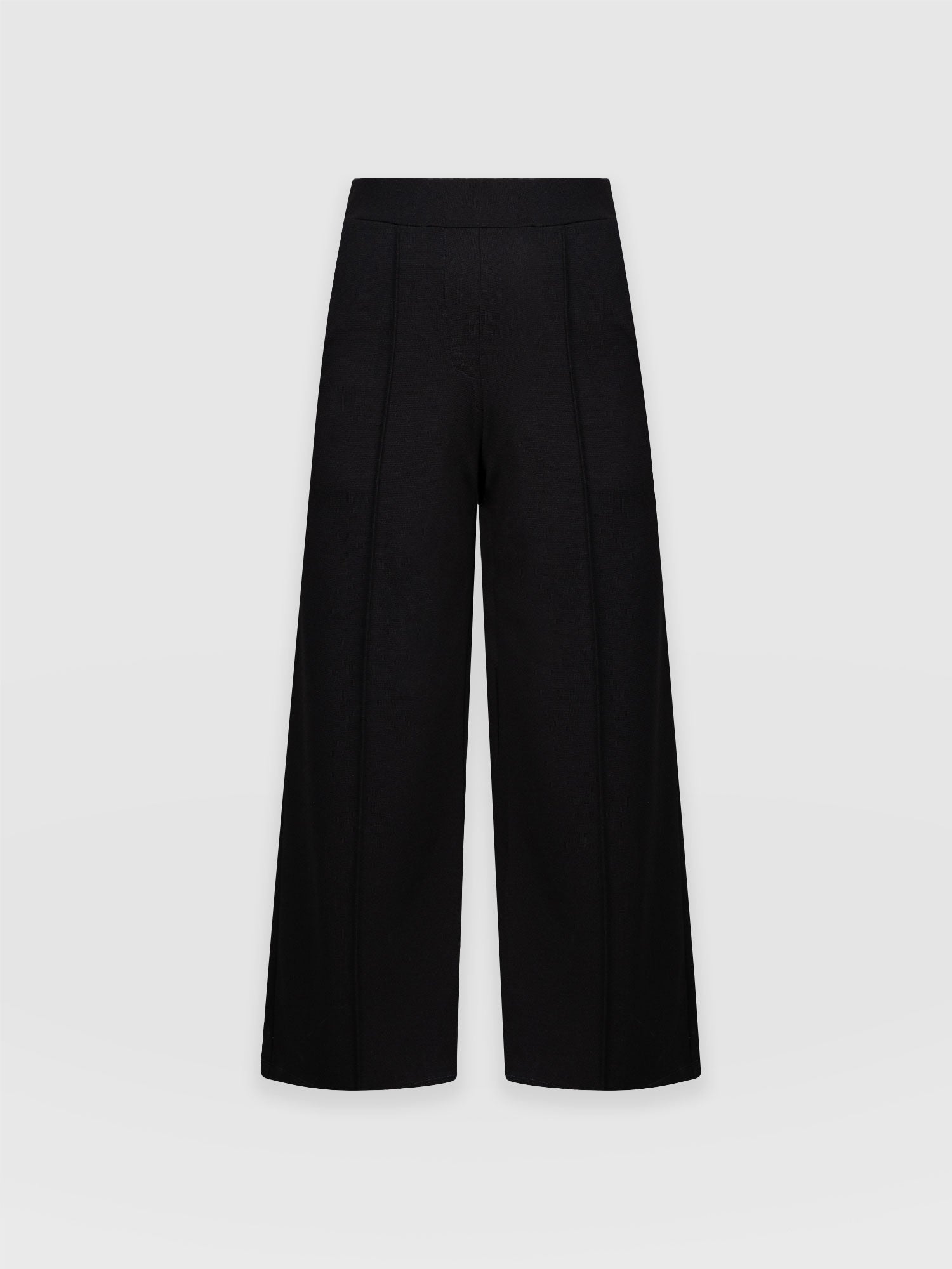 Keller Crop Pant Black - Women's Culottes | Saint and Sofia® EU