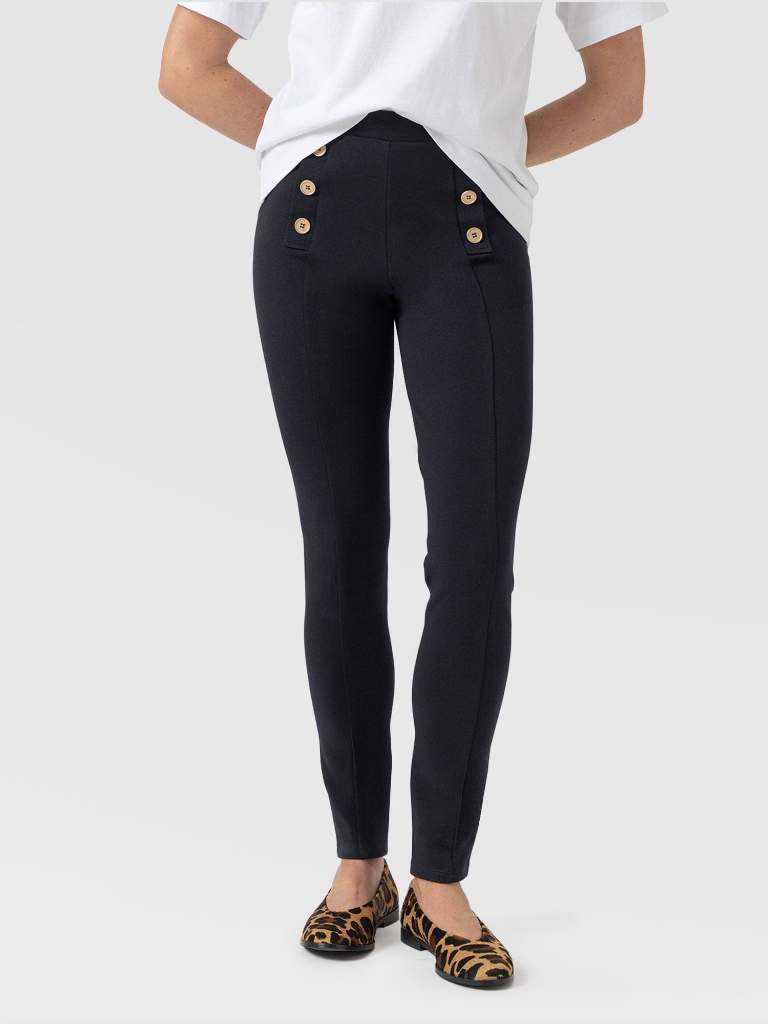 Chelsea Legging Navy - Women's Leggings | Saint + Sofia® EU