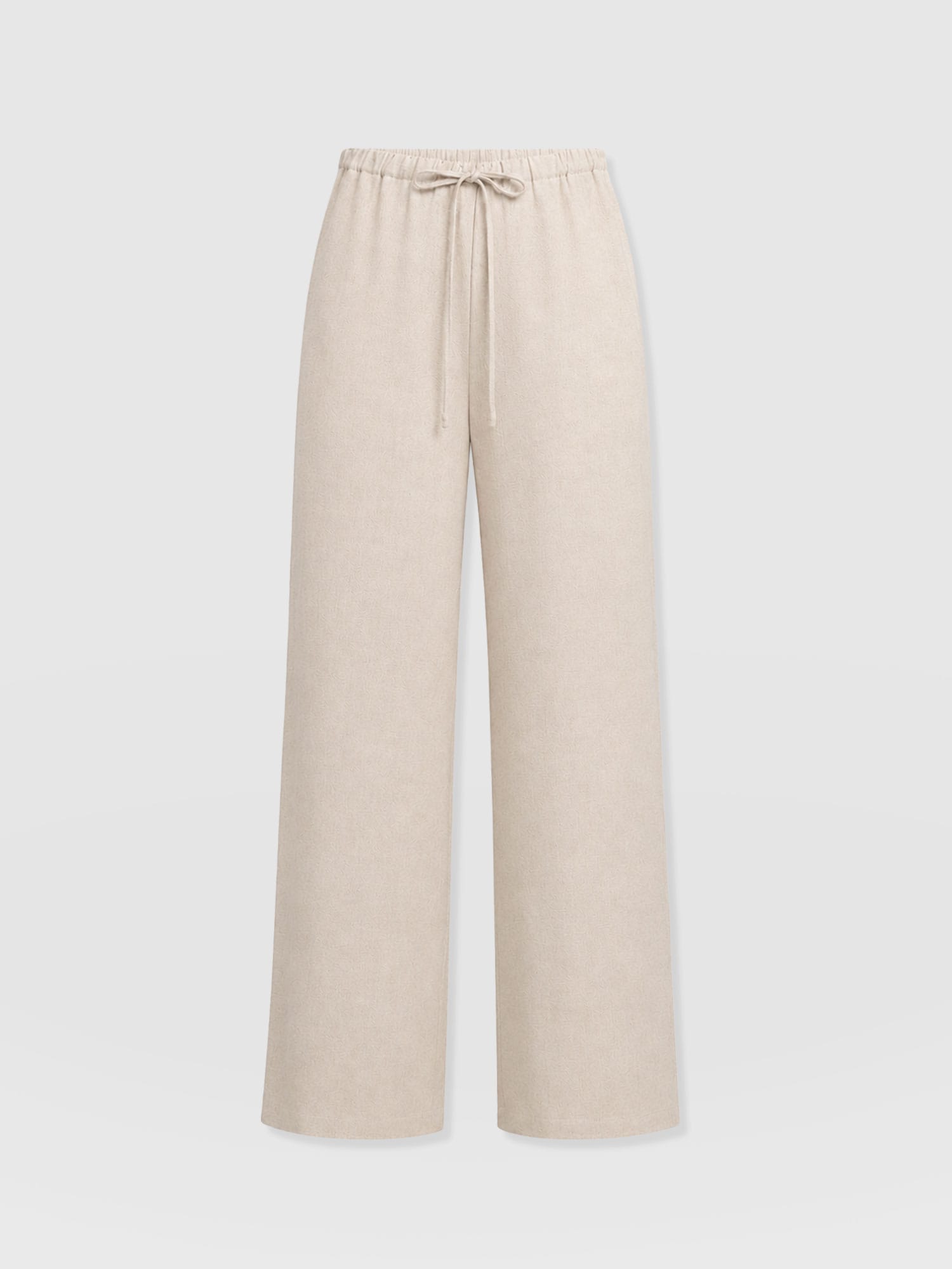 Corinne Pant Oatmeal - Women's Culottes | Saint and Sofia® EU