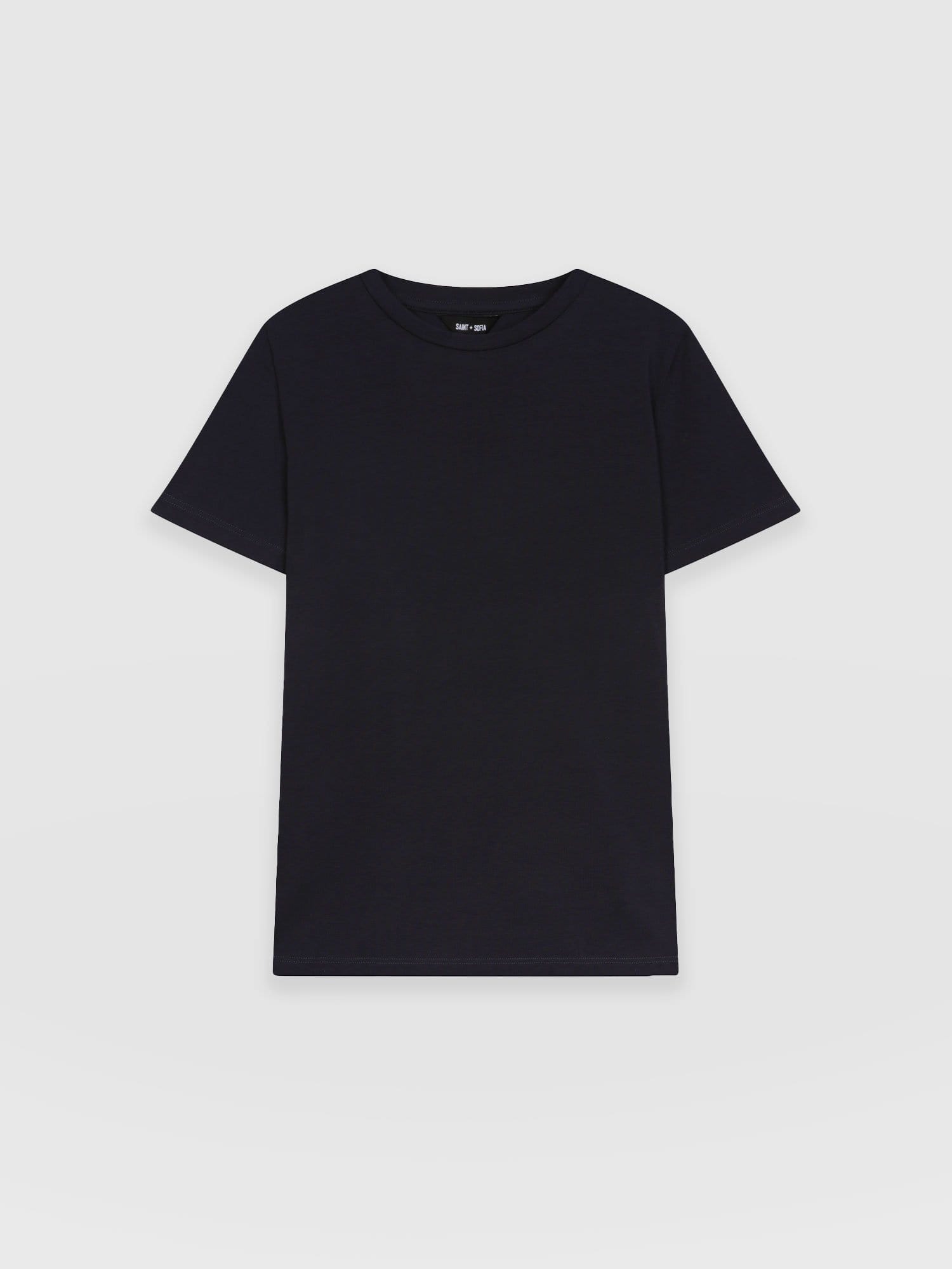 Easy Tee Navy - Women's T-Shirts | Saint and Sofia® EU