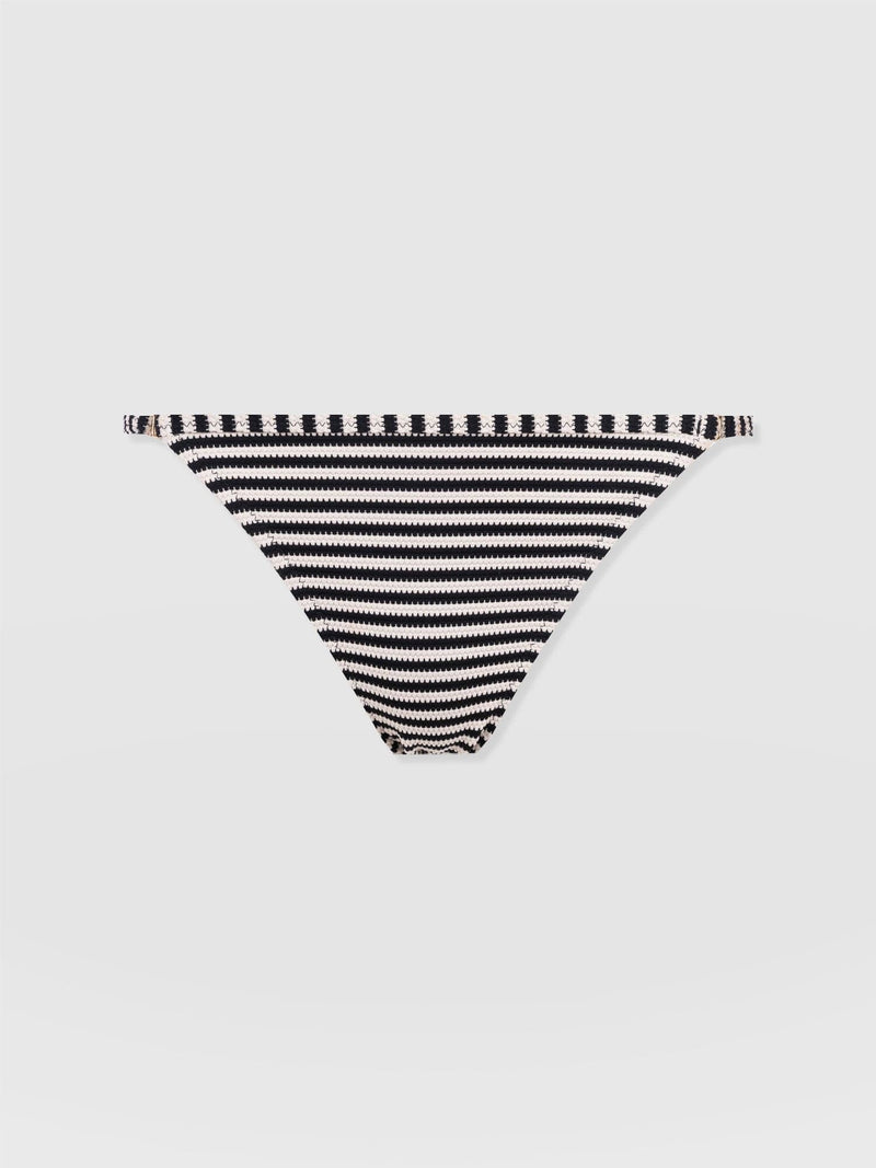 Faye Adjustable Bikini Bottom - Stripe - Women's Swimwear | Saint + Sofia® EU