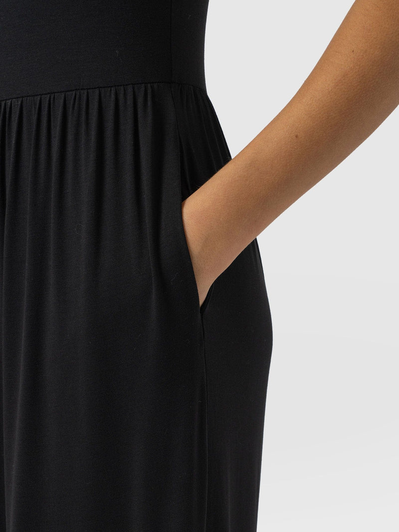 Greenwich Dress Black Rock n Roll - Women's Dresses | Saint + Sofia® EU