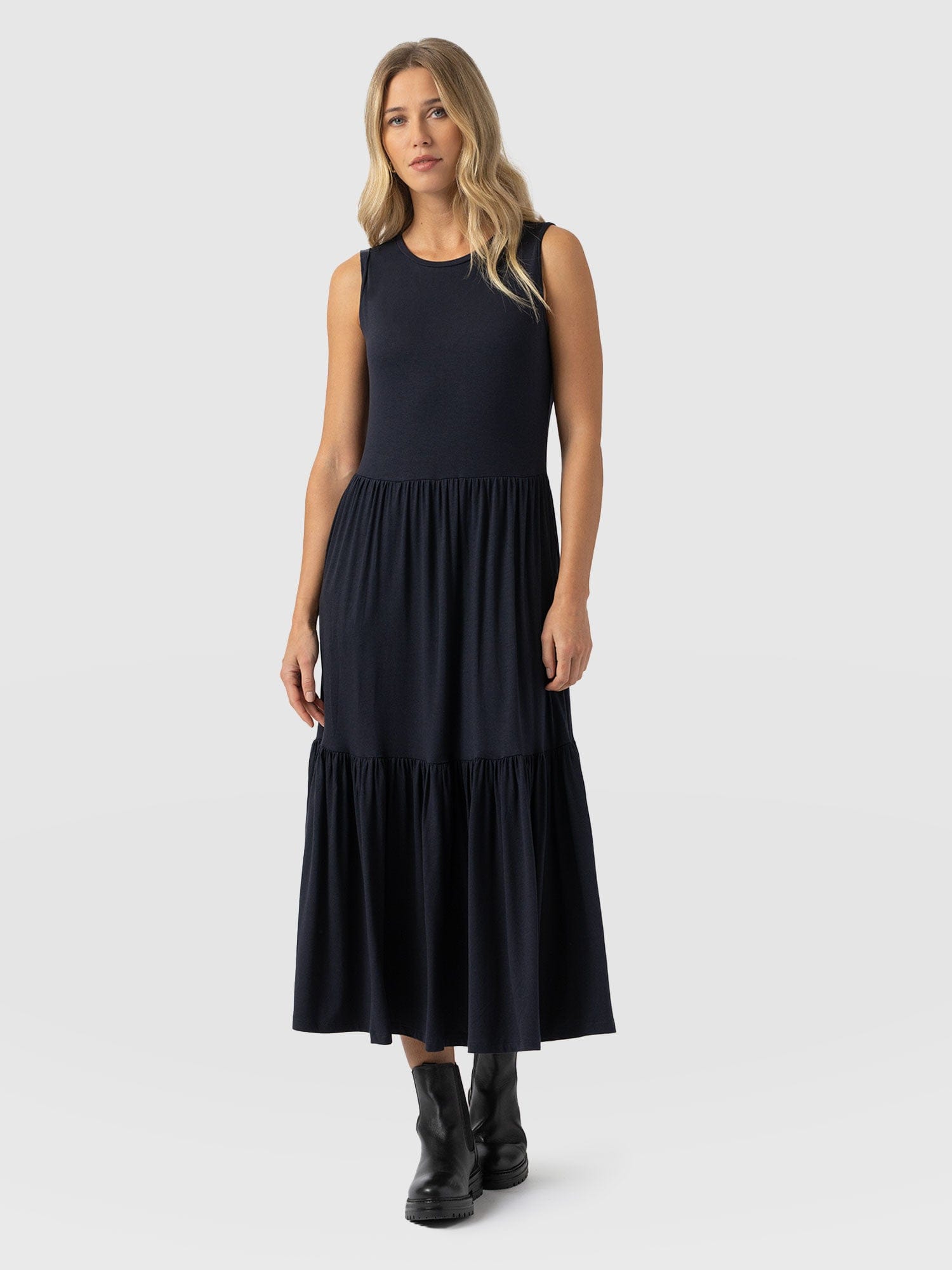 Greenwich Dress Navy - Women's Dresses | Saint + Sofia® EU
