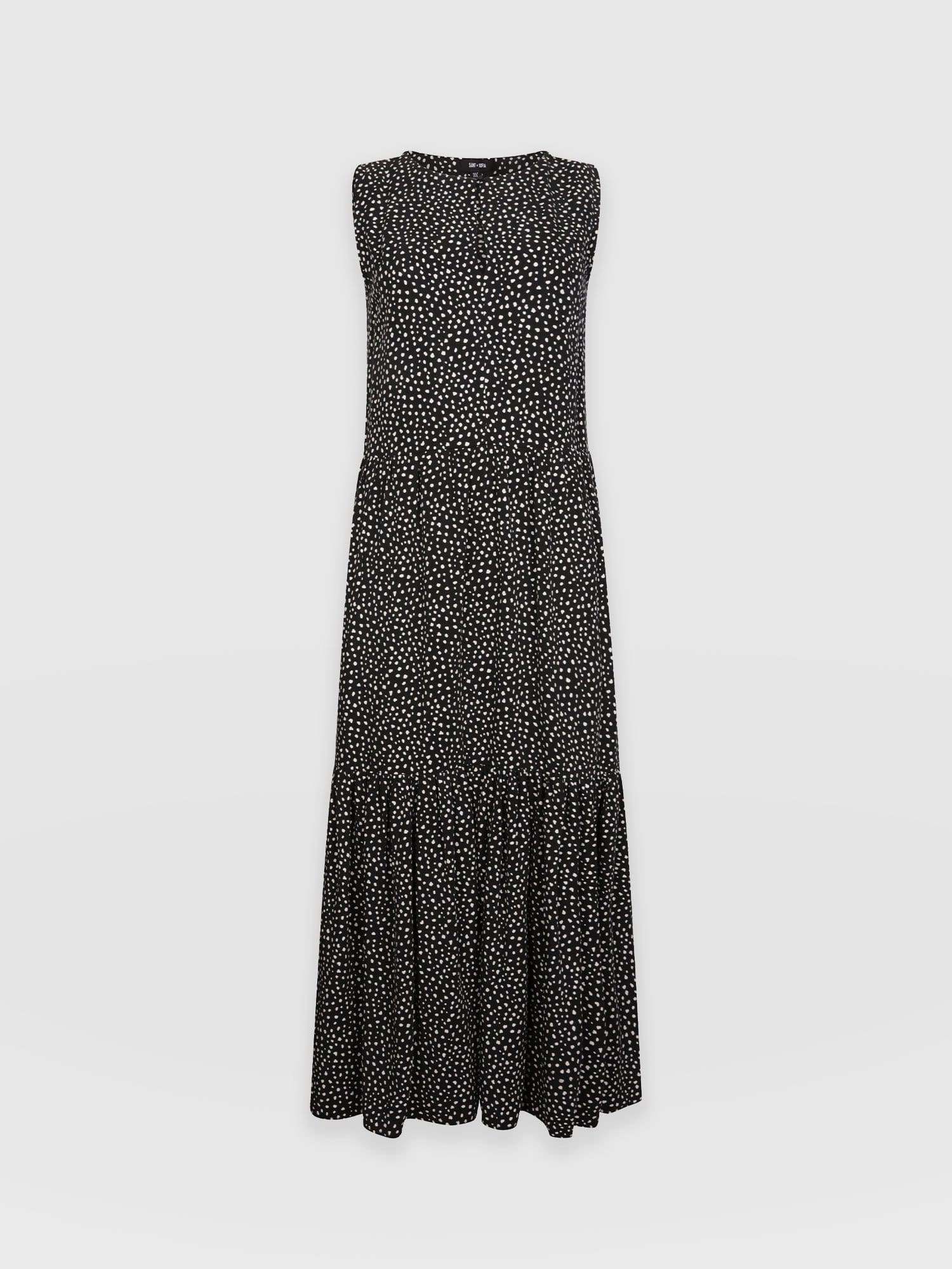 Greenwich Dress Spot Print - Women's Dresses | Saint + Sofia® EU