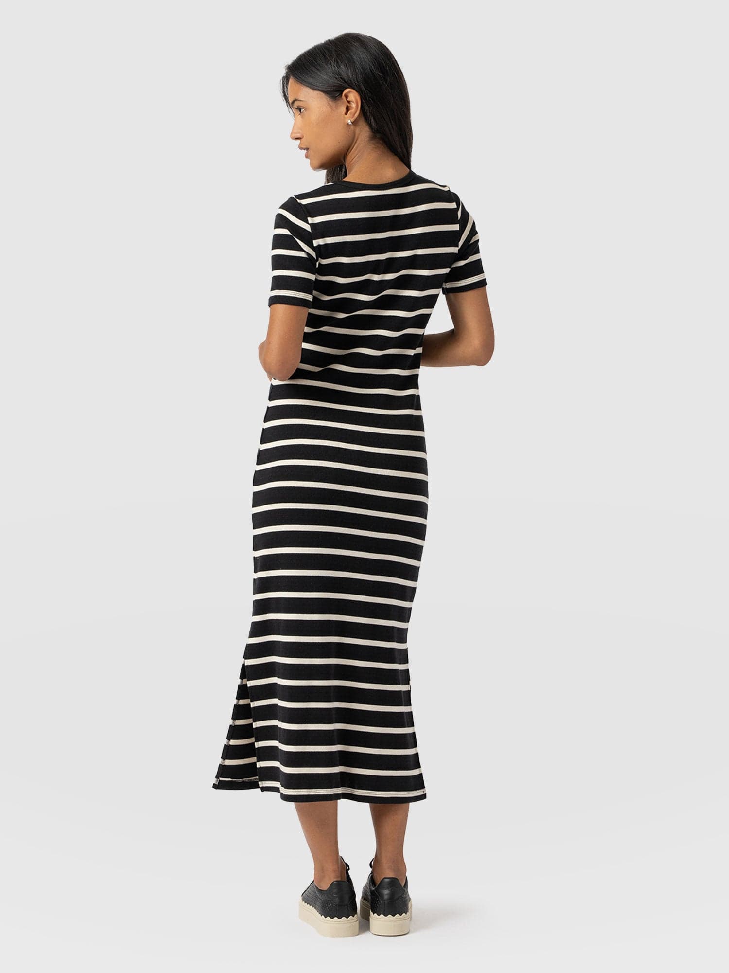 Helena T-Shirt Dress Stripe - Women's Dresses | Saint and Sofia® EU