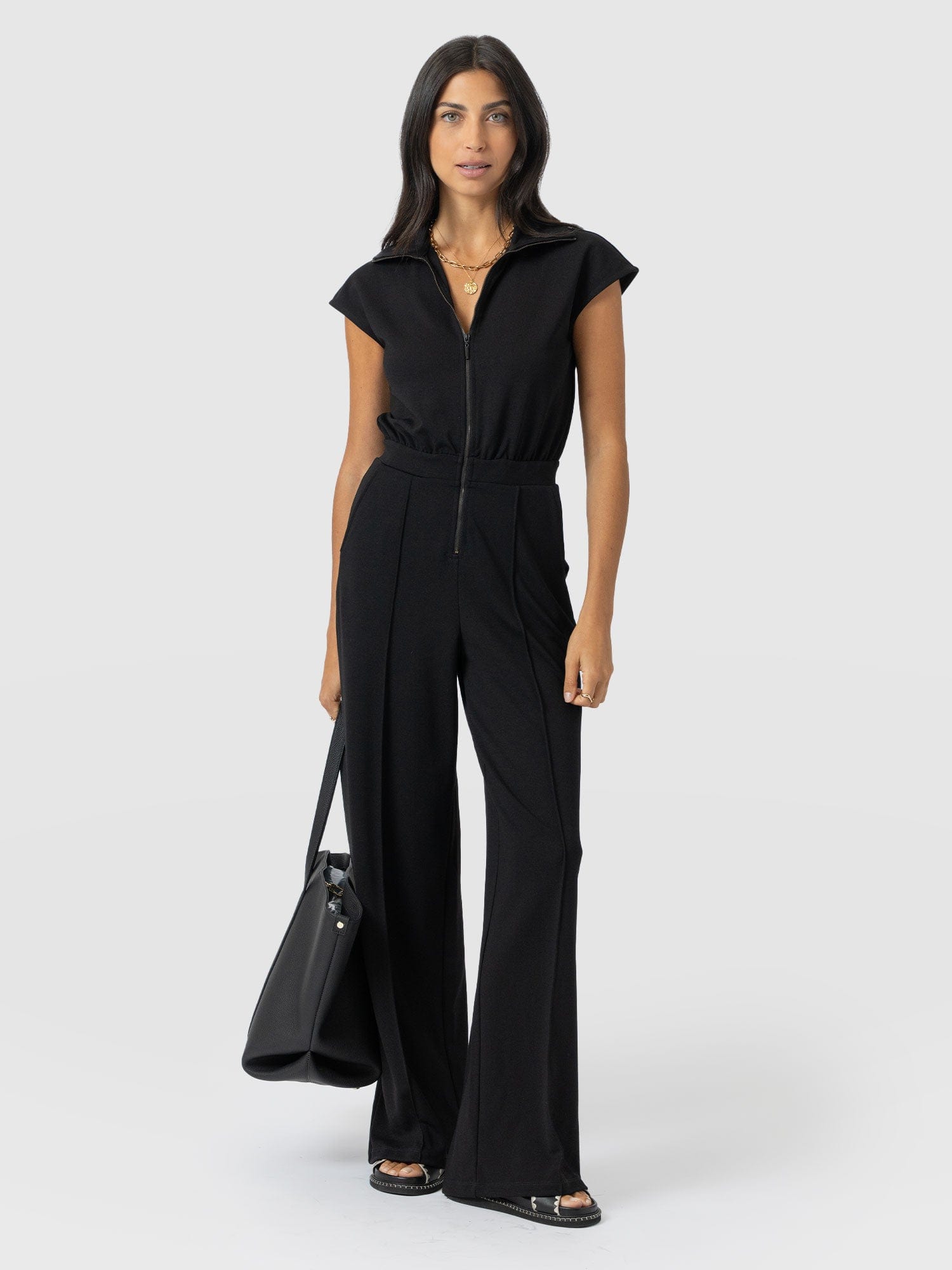 Keller Jumpsuit - Black - Women's Jumpsuits | Saint and Sofia® EU