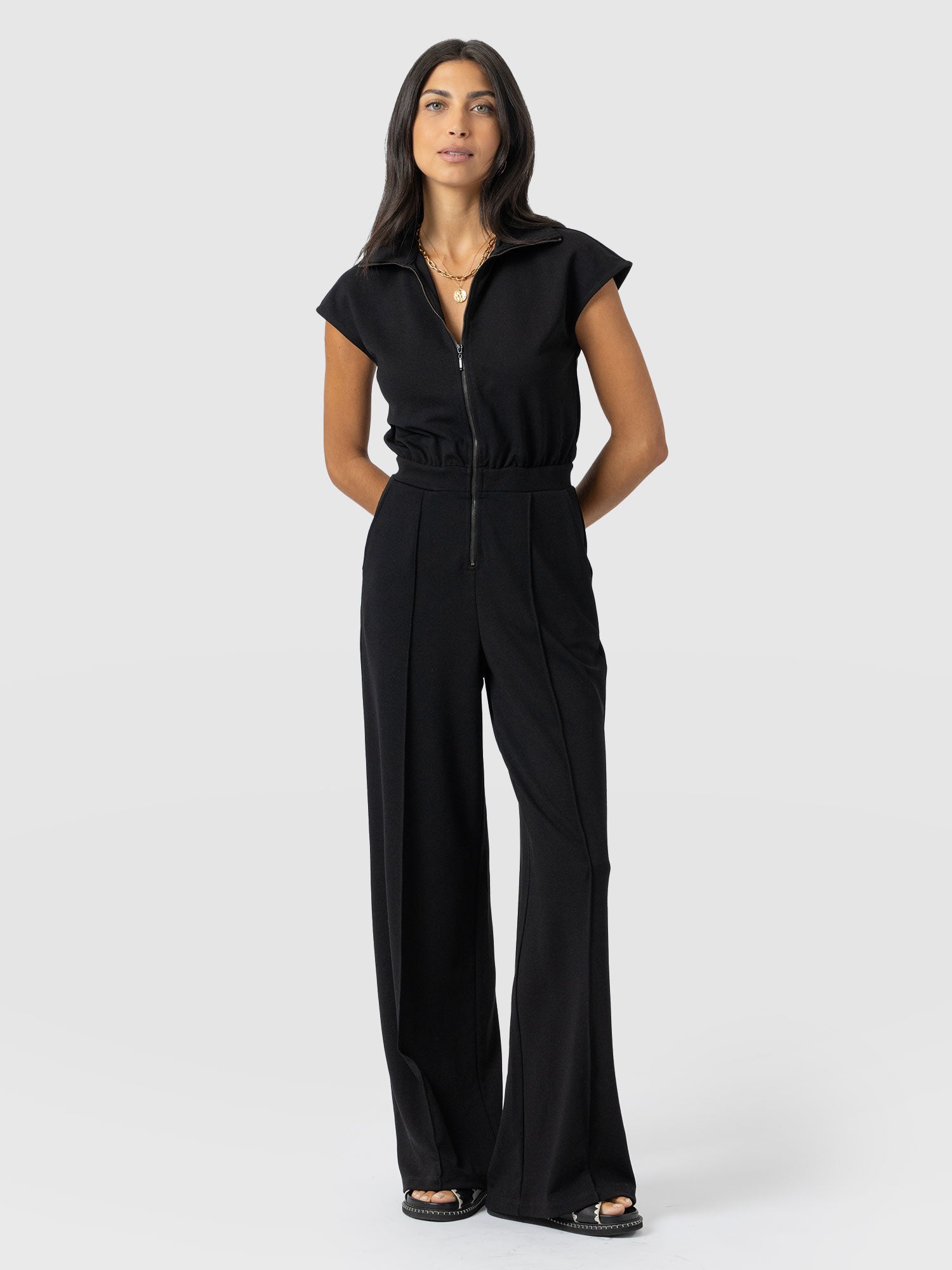 Keller Jumpsuit - Black - Women's Jumpsuits | Saint and Sofia® EU