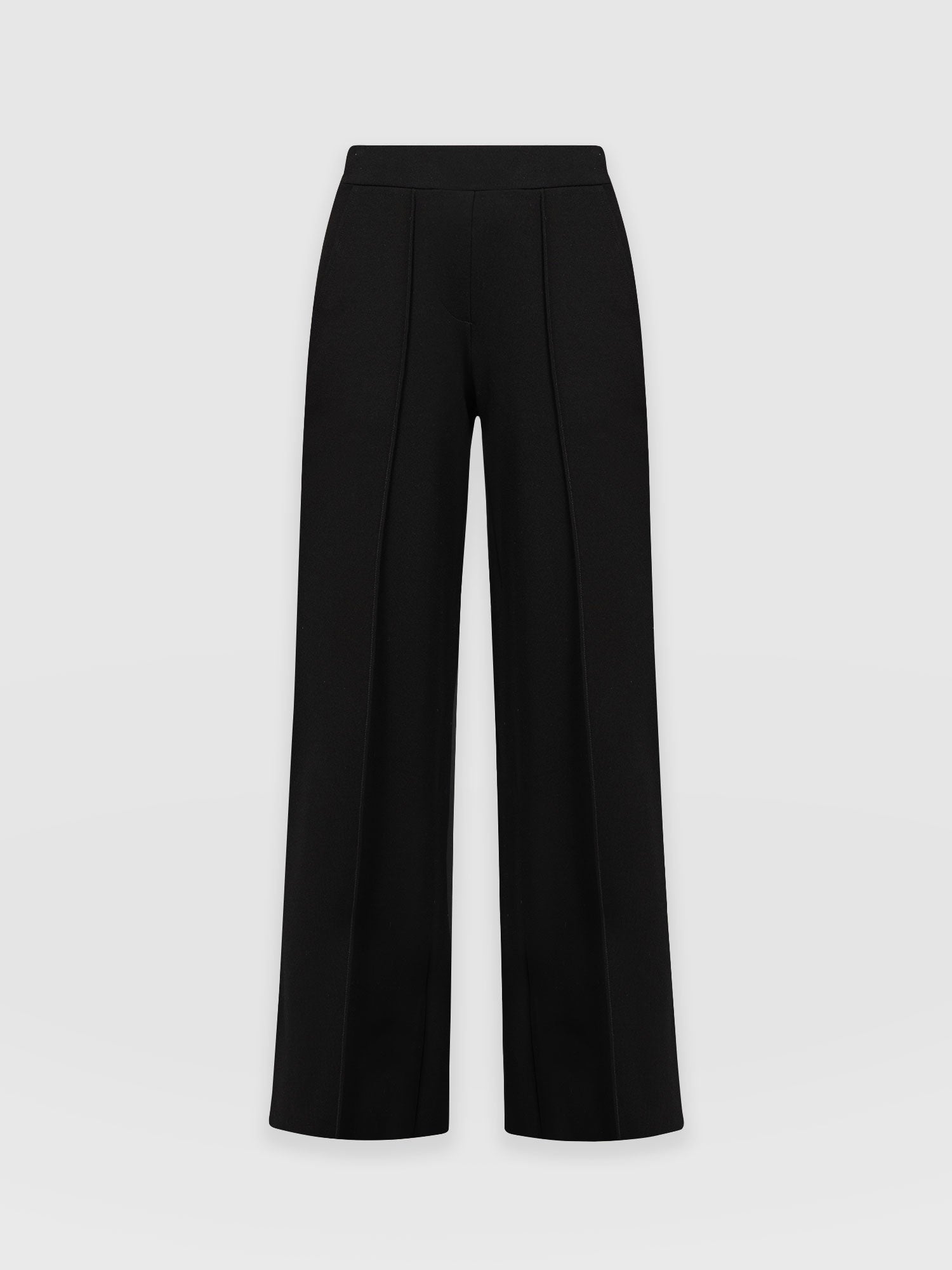Keller Wide Leg Pant Black - Women's Trousers | Saint and Sofia® EU
