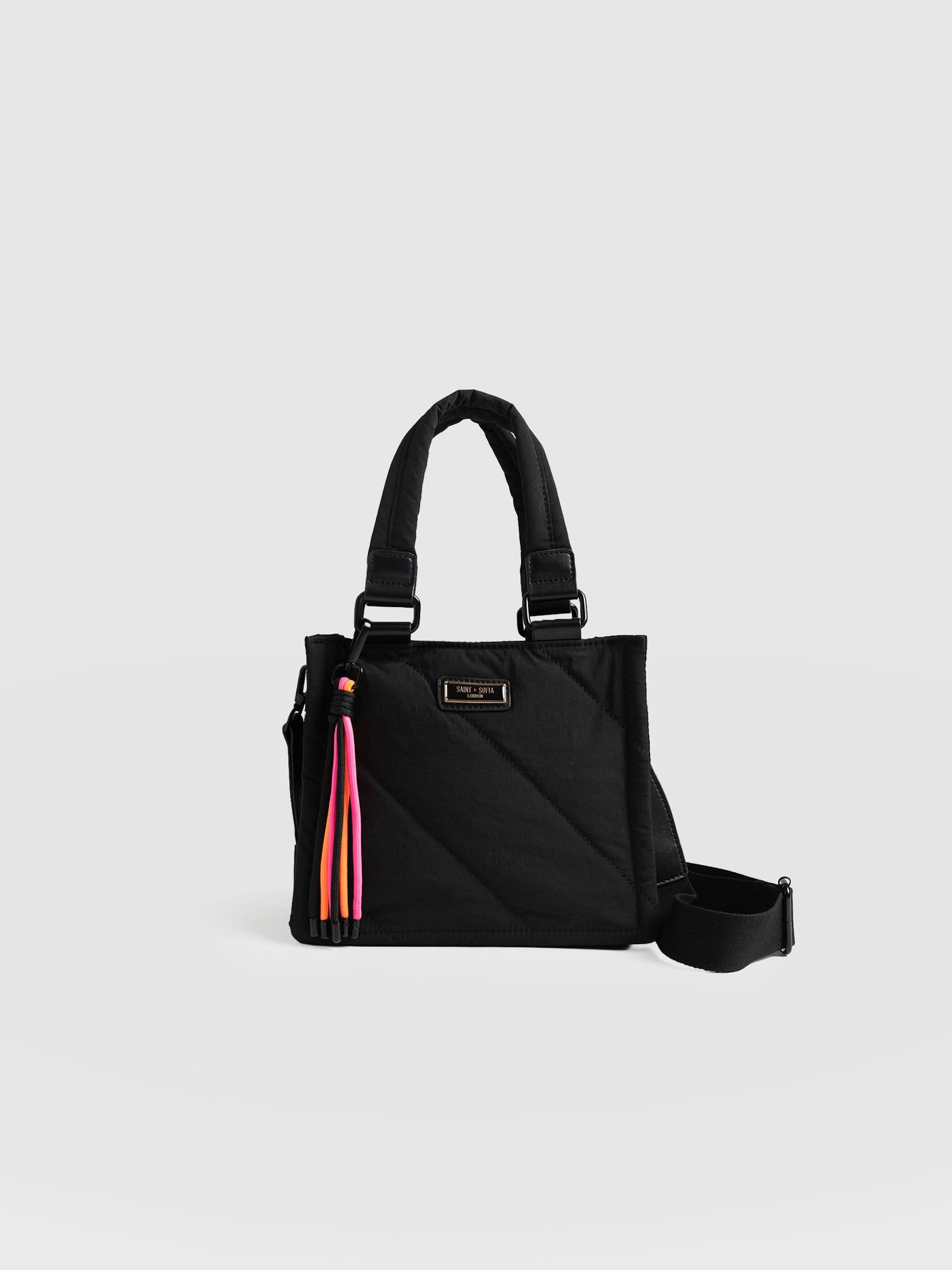 Mini Penny Tote Bag Black - Women's Bags | Saint + Sofia® EU
