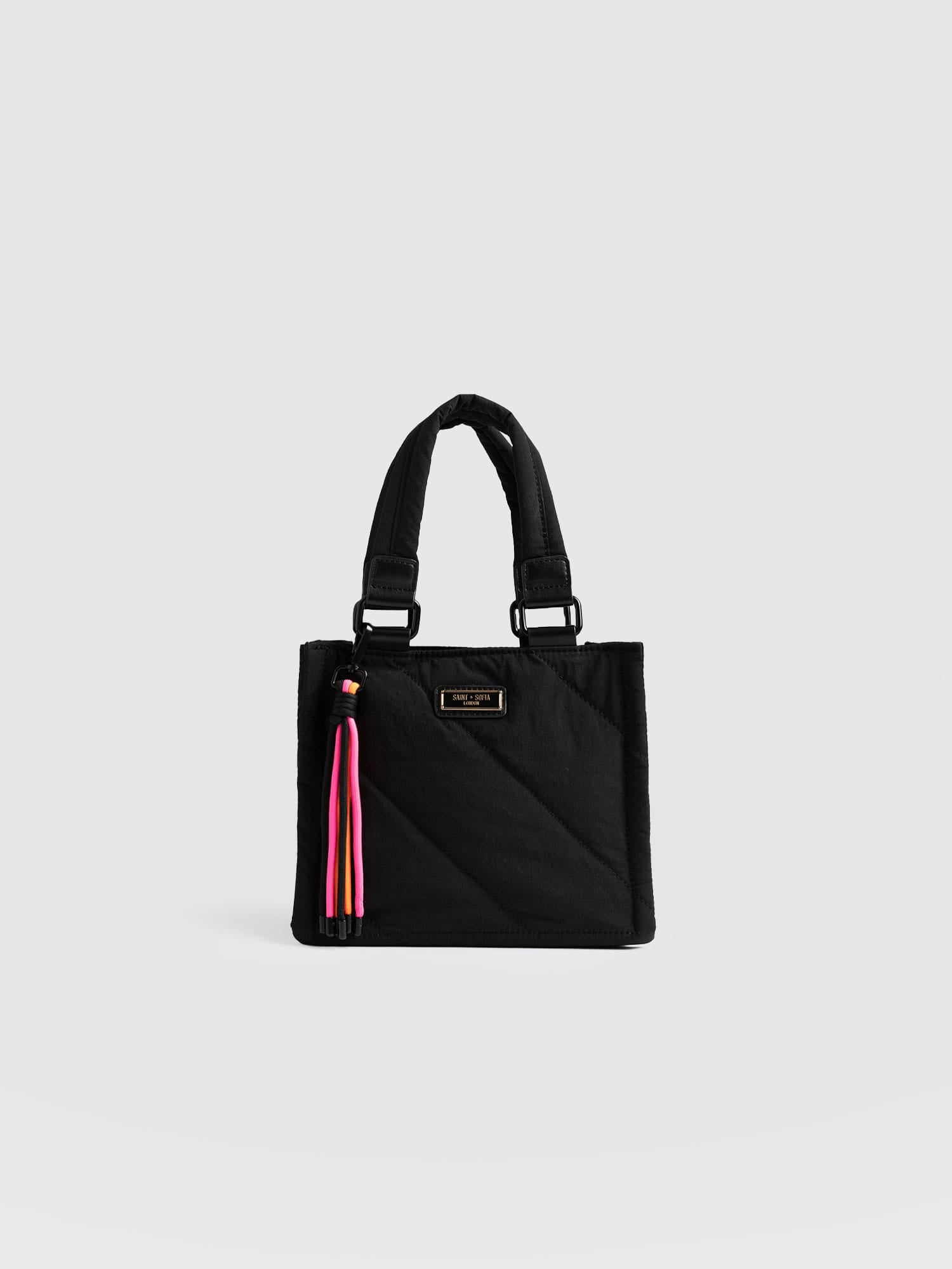 Mini Penny Tote Bag Black - Women's Bags | Saint + Sofia® EU