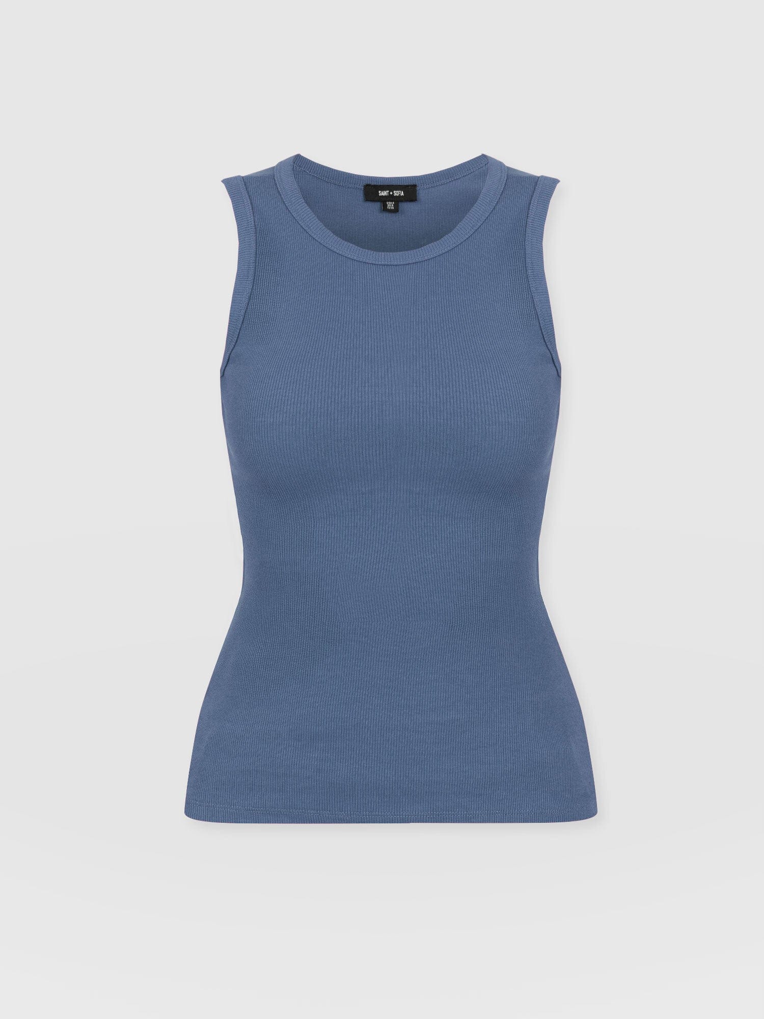 Nova Racer Vest Dusty Blue - Women's Vests | Saint and Sofia® EU