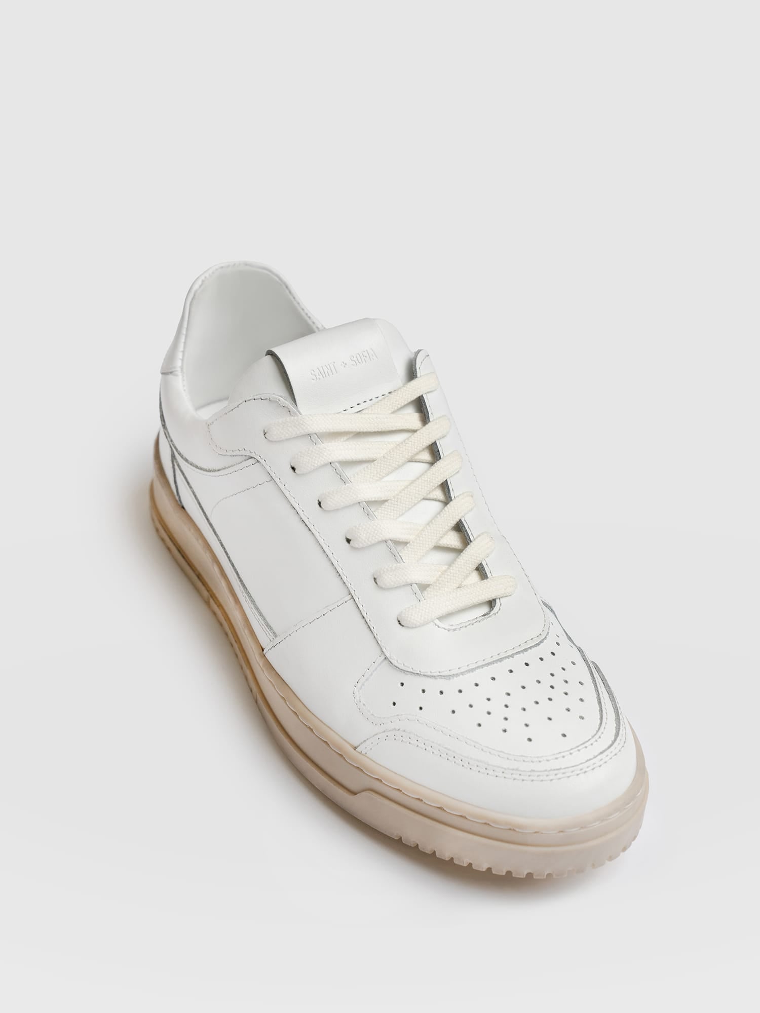 Onyx Trainer - White - Women's Shoes | Saint and Sofia® EU