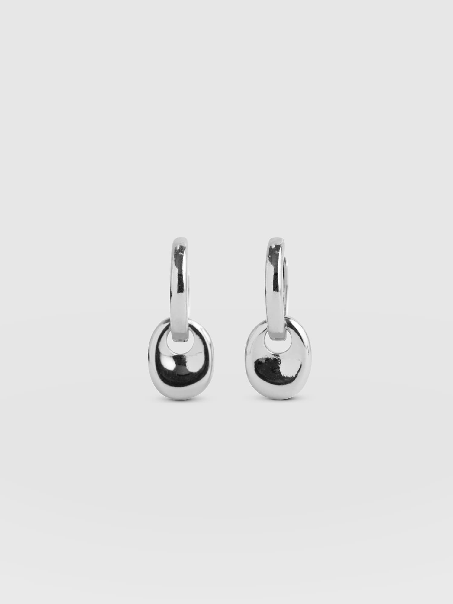 Pebble Drop Earrings - Silver - Women's Jewellerys | Saint and Sofia® EU