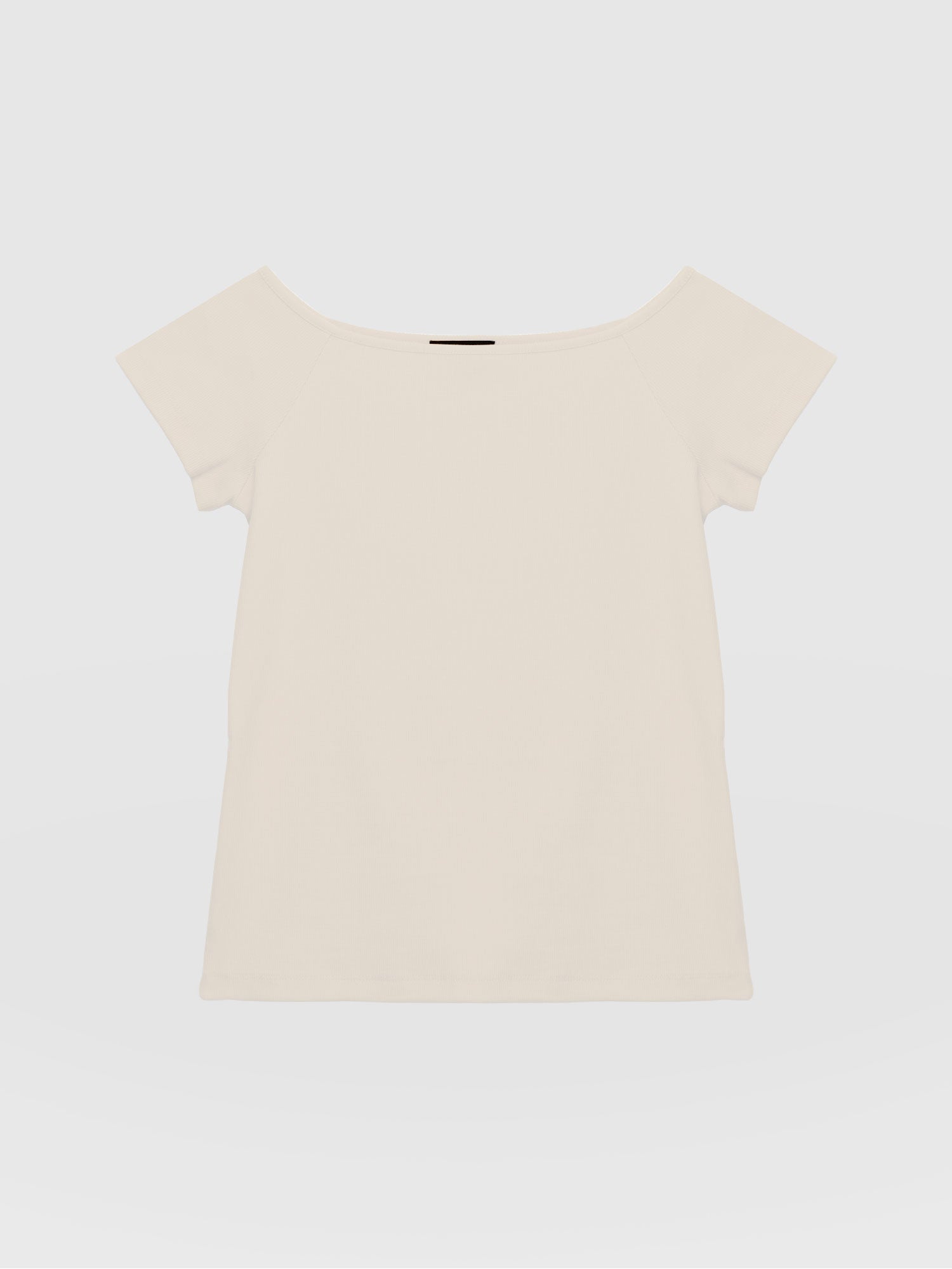 Riviera Tee Jet Stream Cream - Women's T-shirts | Saint + Sofia® EU