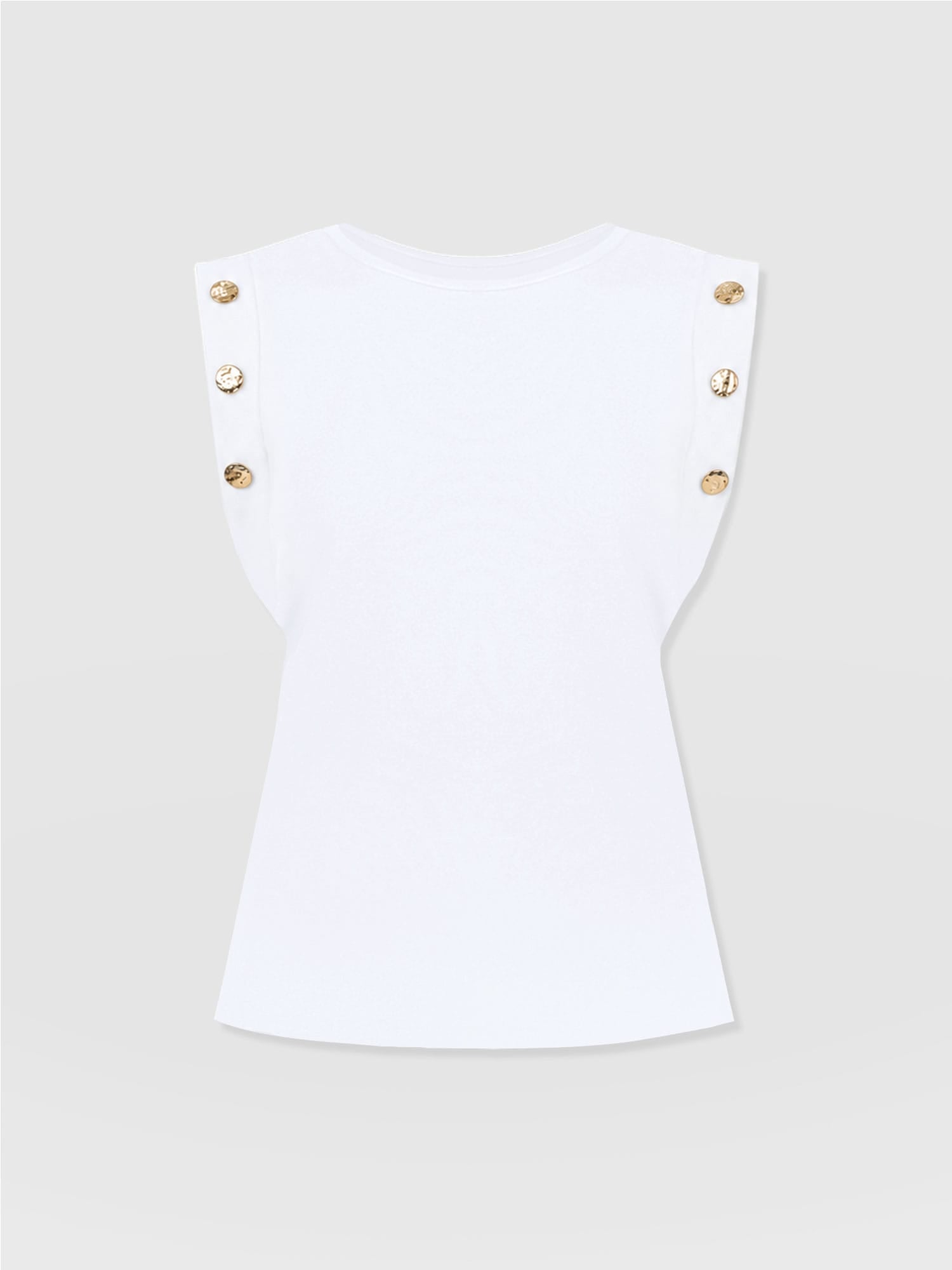 Rowan Tee - White Molten - Women's T-shirts | Saint and Sofia® EU