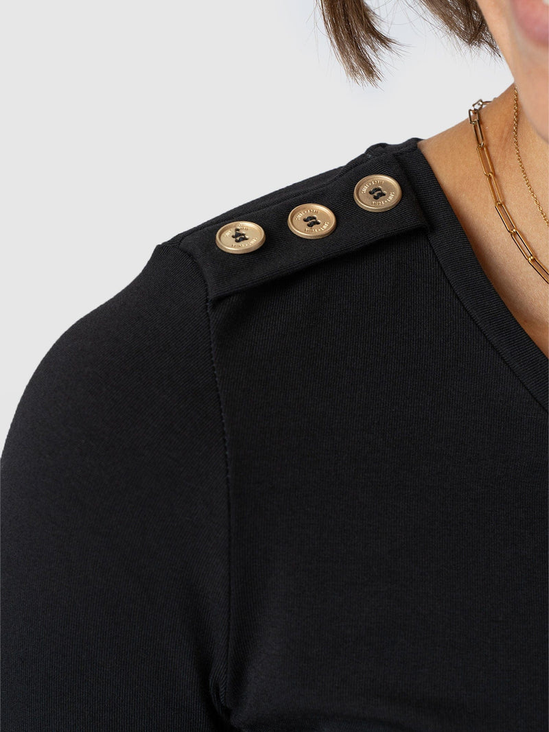 Runway Maxi Dress Black - Women's Dresses | Saint + Sofia® EU