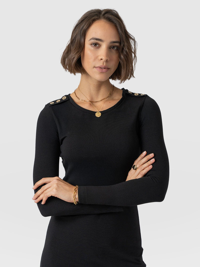Runway Maxi Dress Black - Women's Dresses | Saint + Sofia® EU