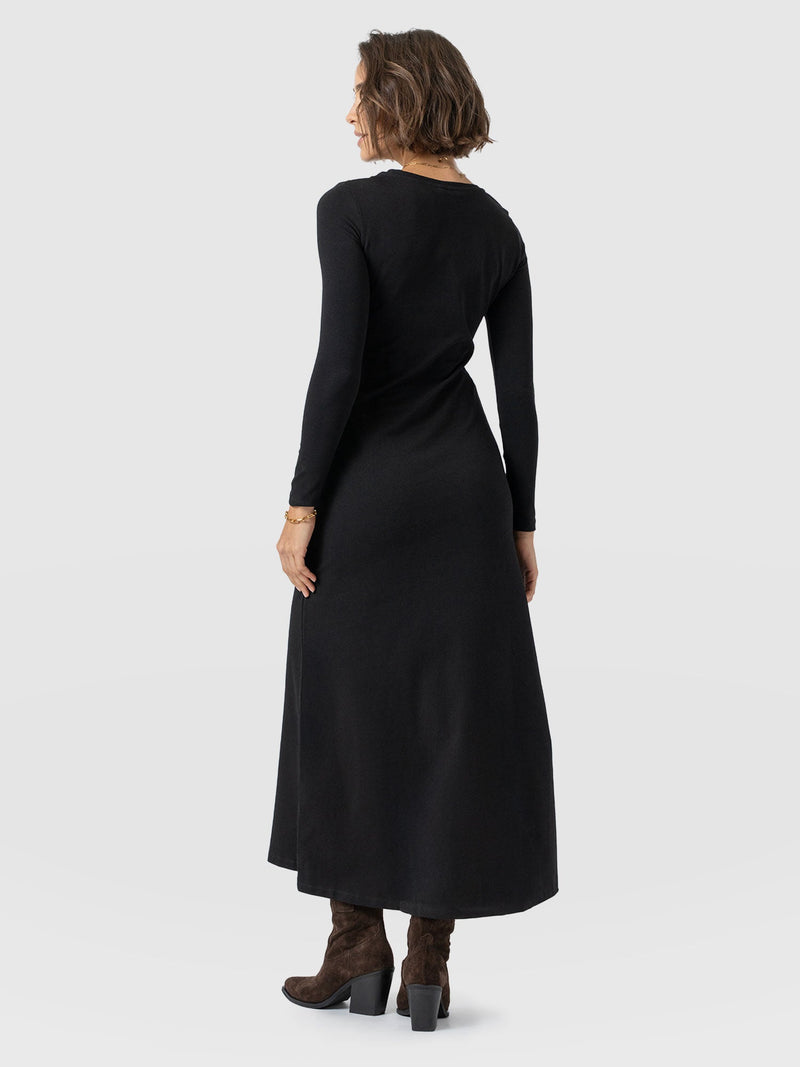 Runway Maxi Dress Black - Women's Dresses | Saint + Sofia® EU