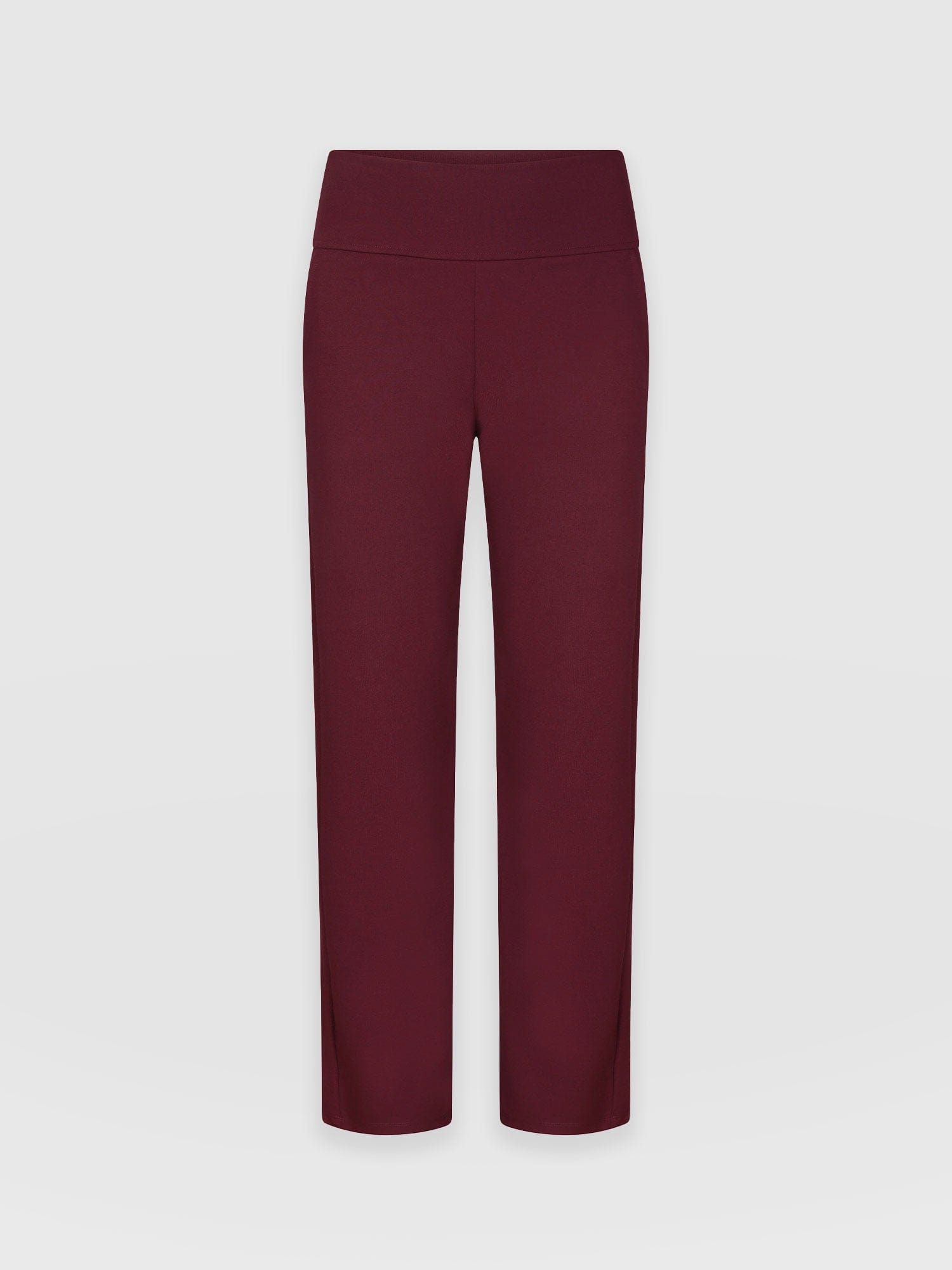 Runway Pant Burgundy - Women's Trousers | Saint and Sofia® EU