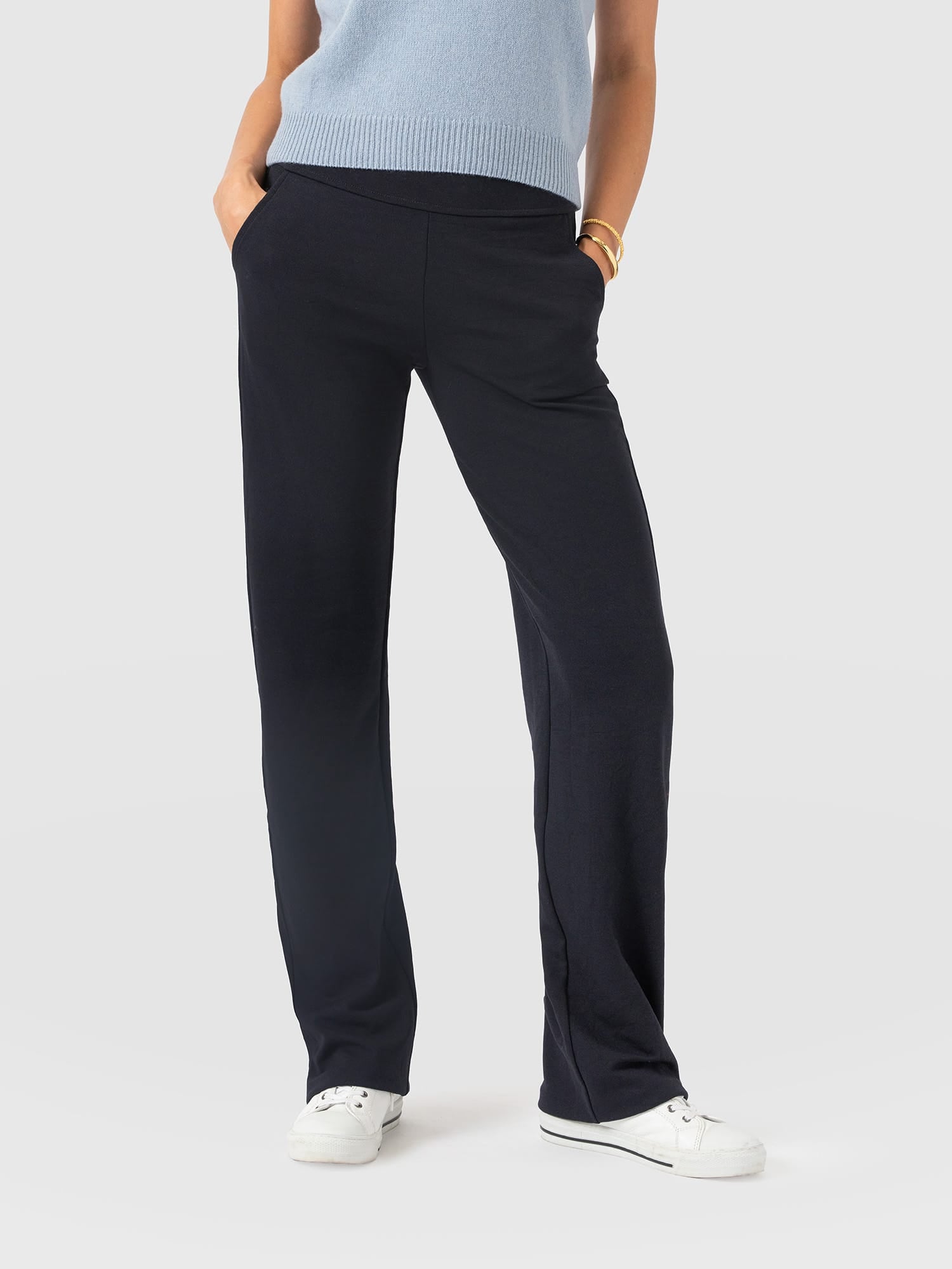 Runway Pant Navy - Women's Trousers | Saint and Sofia® EU