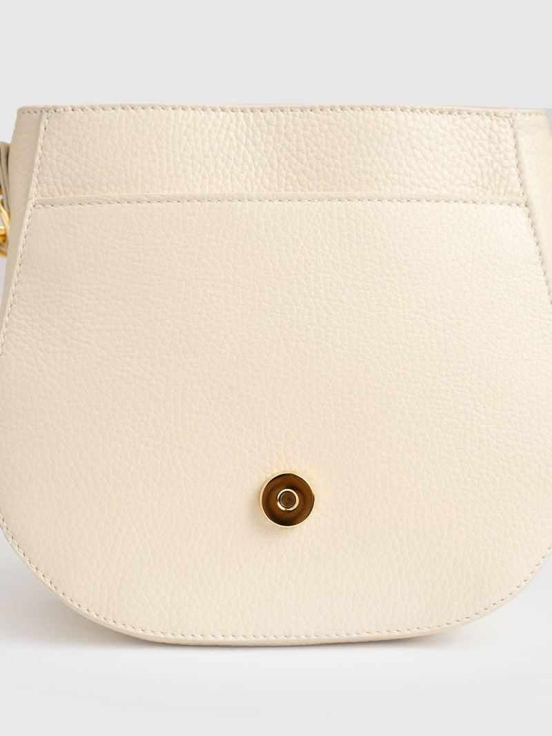 Saddle Bag - Cream - Women's Handbags | Saint + Sofia® EU