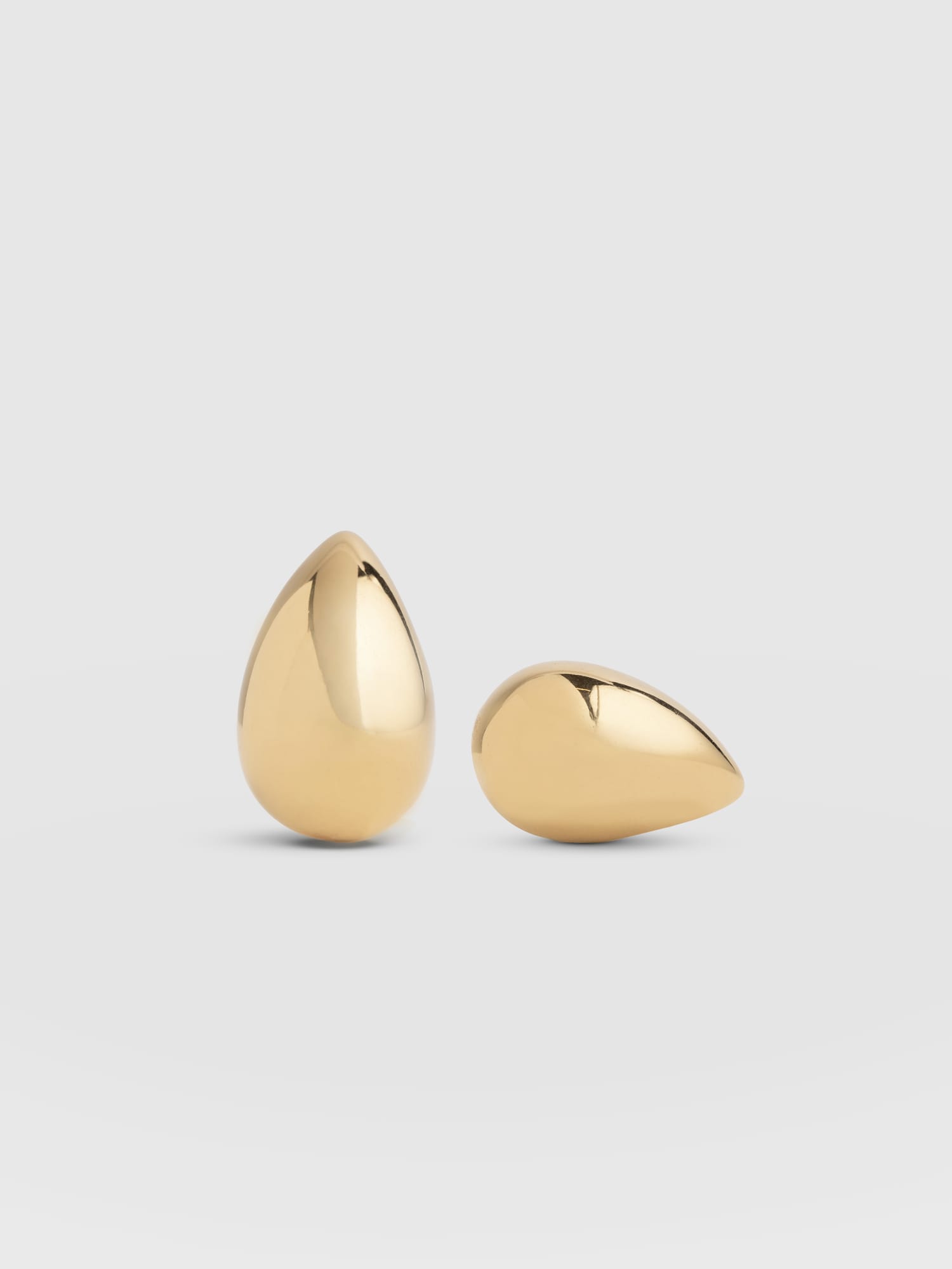 Teardrop Large Earrings - Gold - Women's Jewellers | Saint and Sofia® EU
