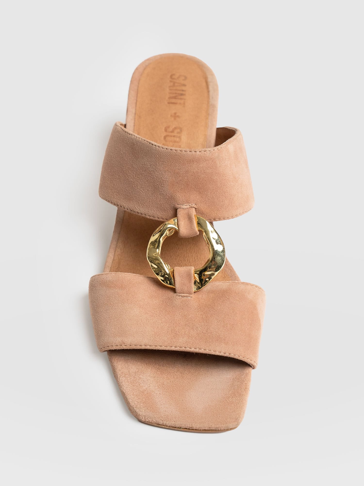 Vivienne Heeled Mules - Blush - Women's Shoes | Saint + Sofia® EU