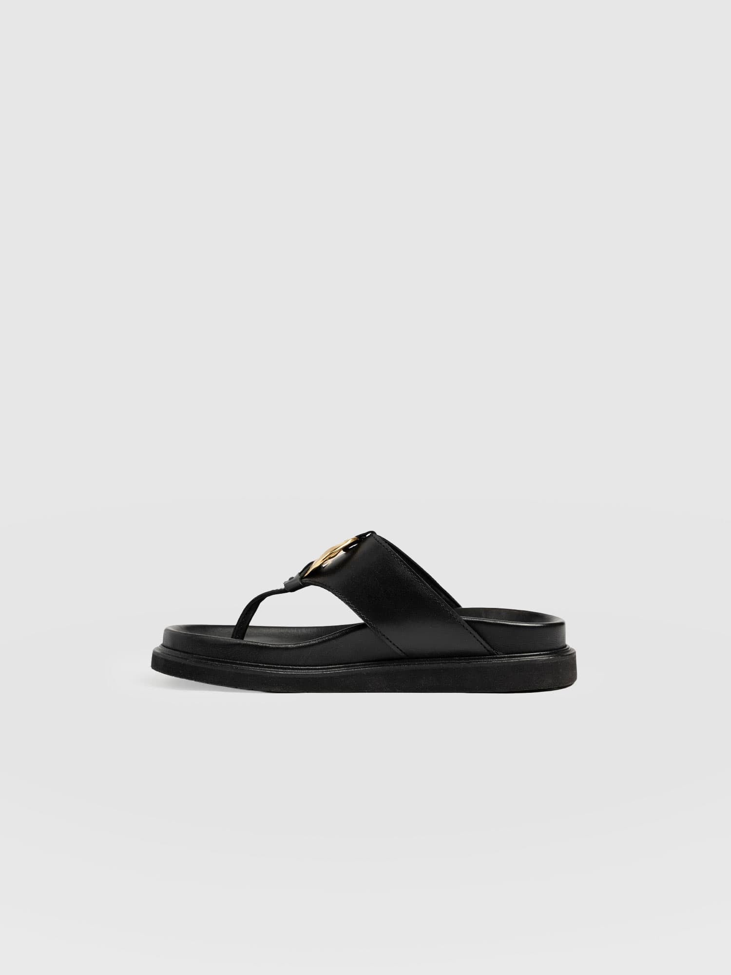 Vivienne Slides - Black - Women's Shoes | Saint + Sofia® EU
