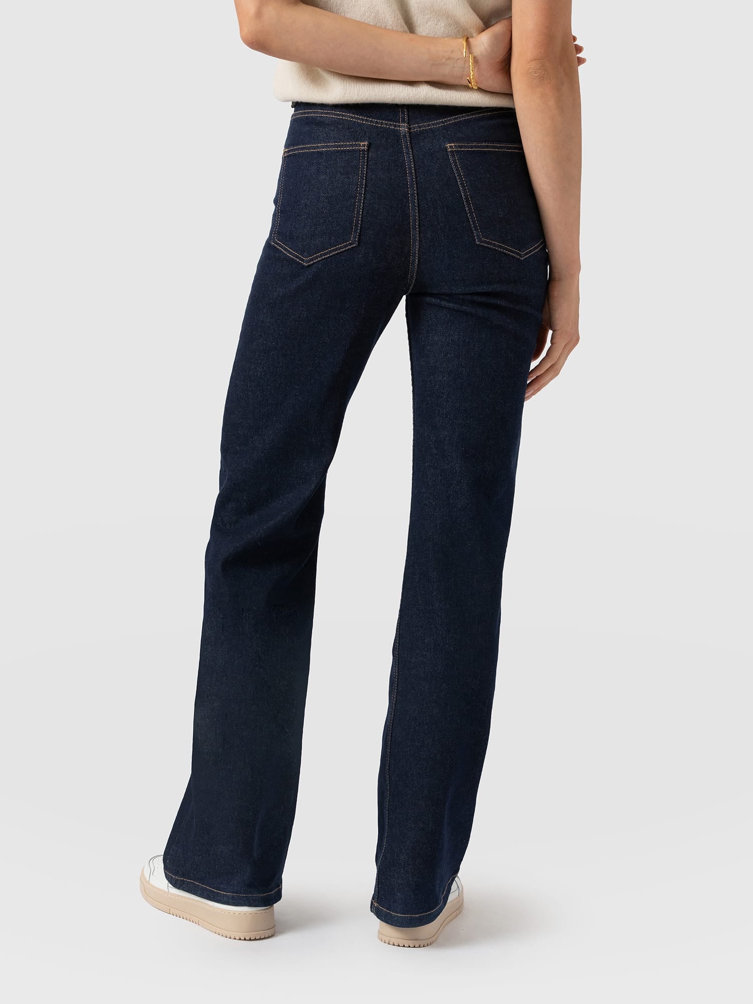 Wide Leg Jean - Indigo Blue - Women's Jeans | Saint and Sofia® EU