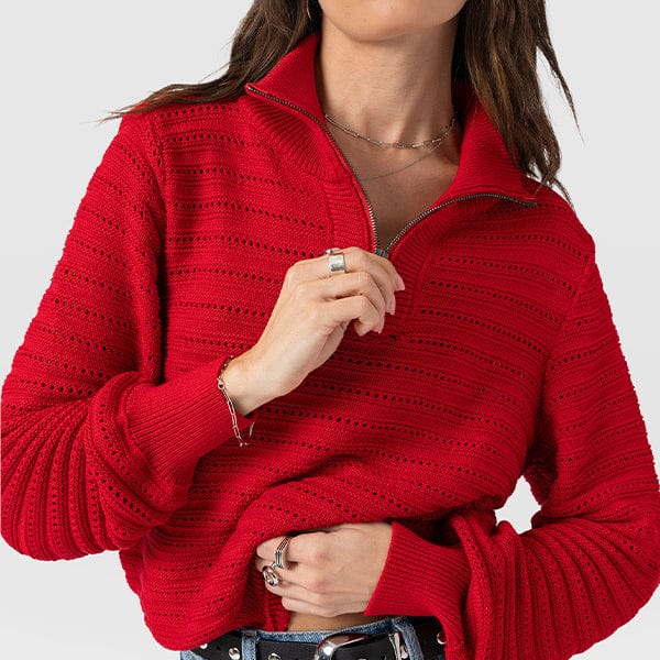 Chunky Openwork Knit